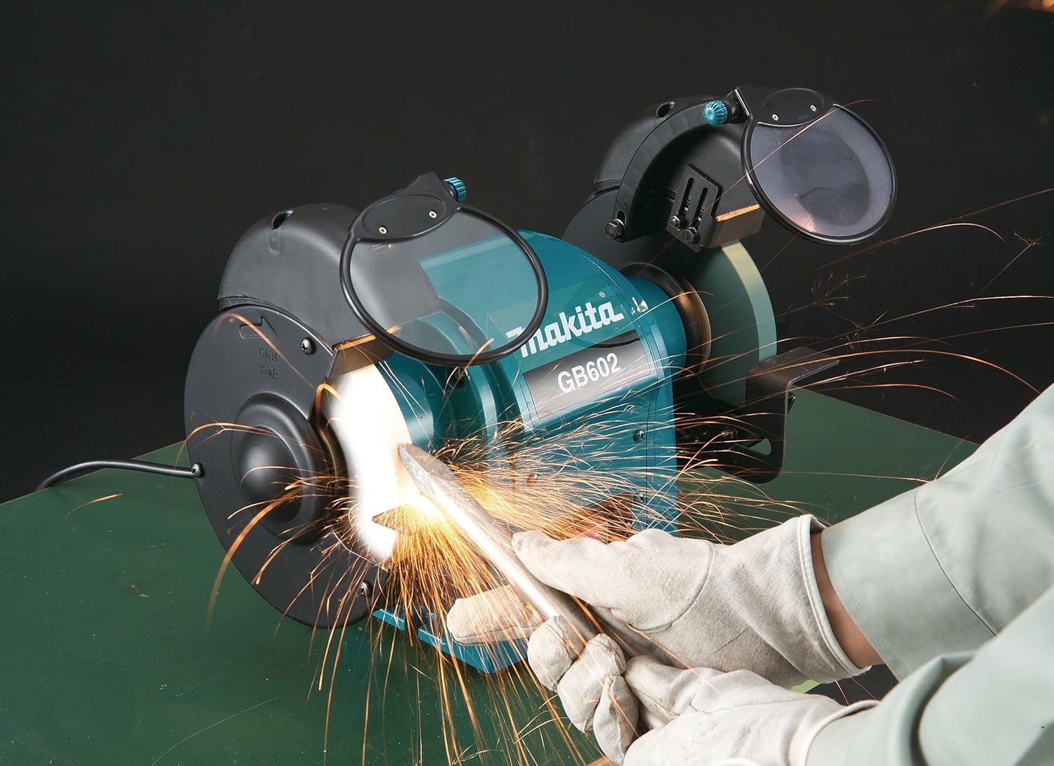 Makita 150mm 250W Bench Grinder – Model GB602