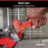 Ridgid 31010 Heavy-Duty Straight Pipe Wrench – 10 Inch (250mm)