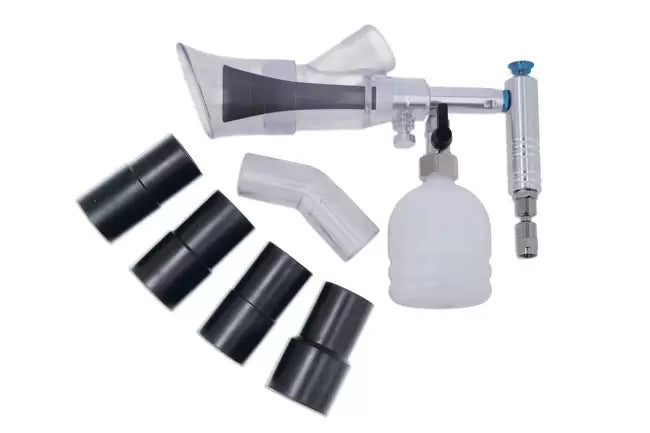 Laser - 9202 - Compact Swirl Cleaning Gun with Vacuum Extraction