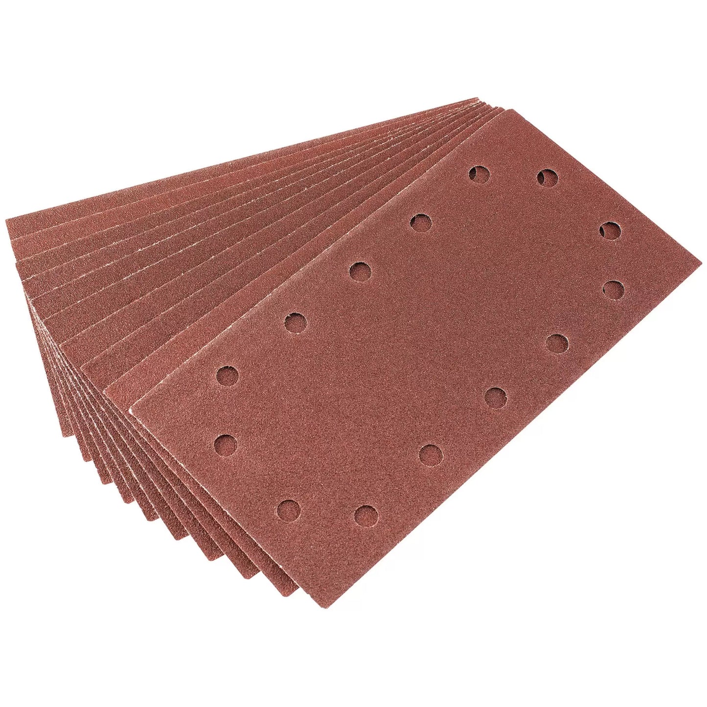 Draper Tools - 92312 - Aluminium Oxide Sanding Sheets, 115 x 227mm, 80 Grit