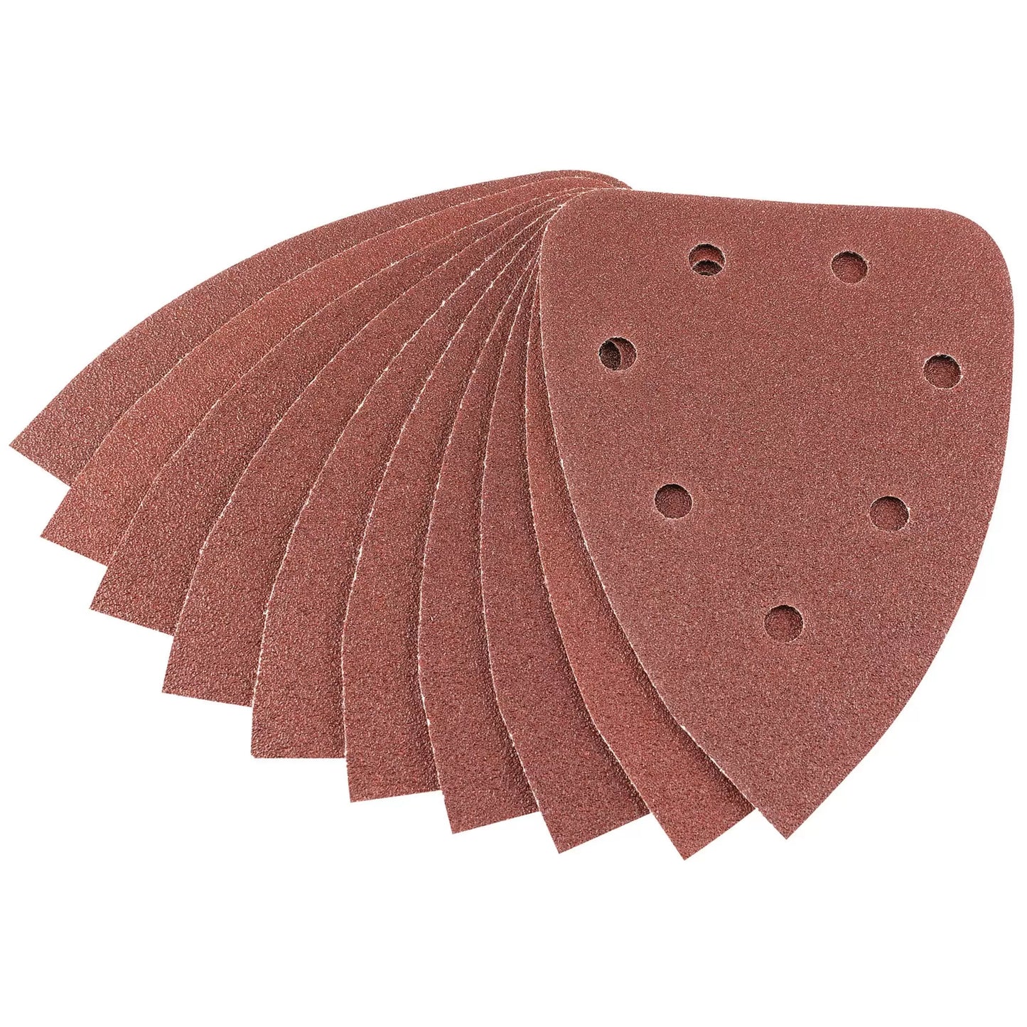 Draper Tools - 92329 - Aluminium Oxide Sanding Sheets, 141 x 141 x 98mm, 80 Grit