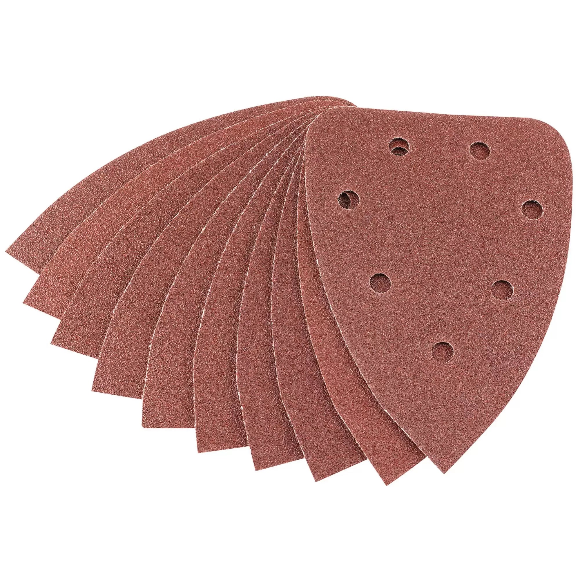 Draper Tools - 92329 - Aluminium Oxide Sanding Sheets, 141 x 141 x 98mm, 80 Grit