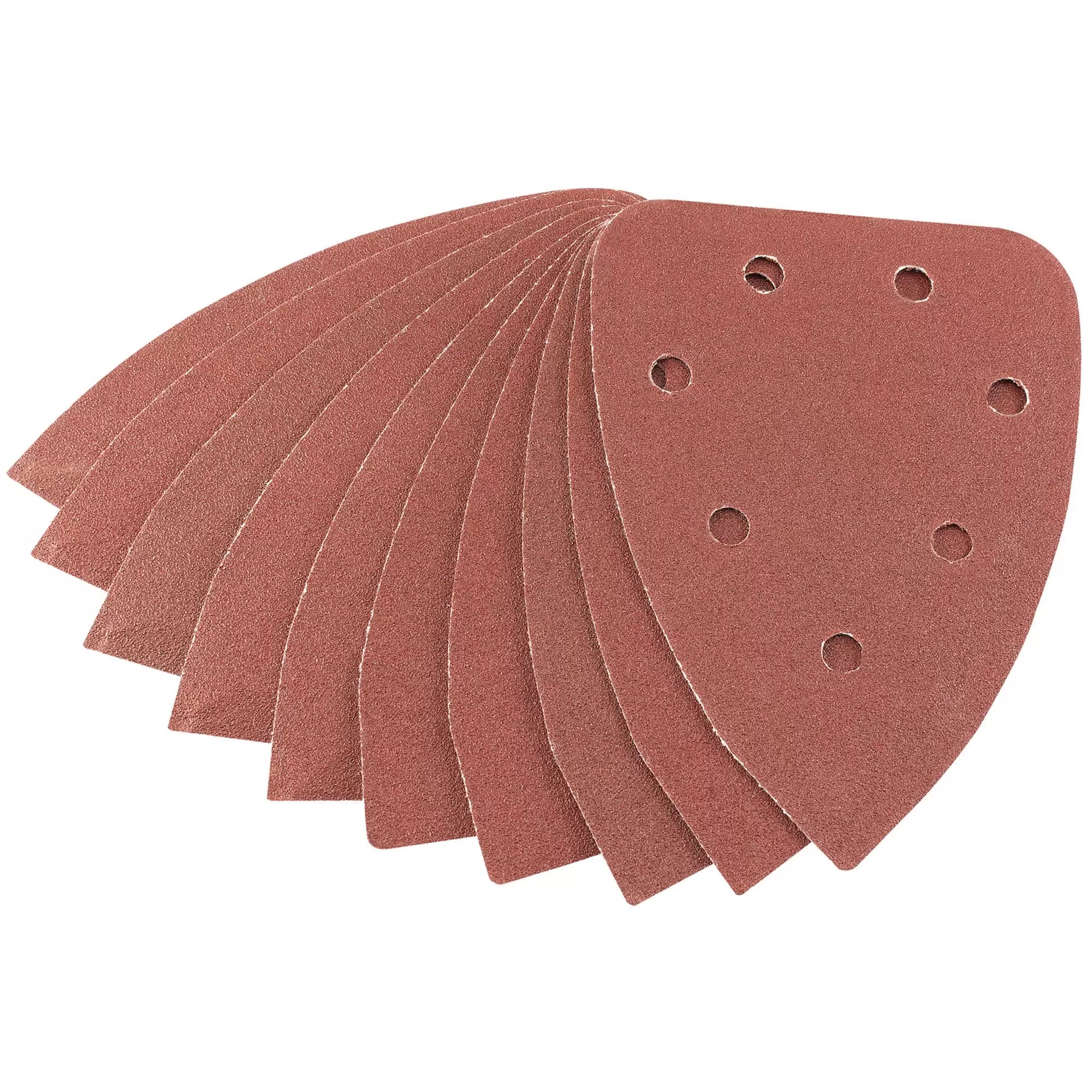 Draper Tools - 92331 - Aluminium Oxide Sanding Sheets, 141 x 141 x 98mm, 120 Grit