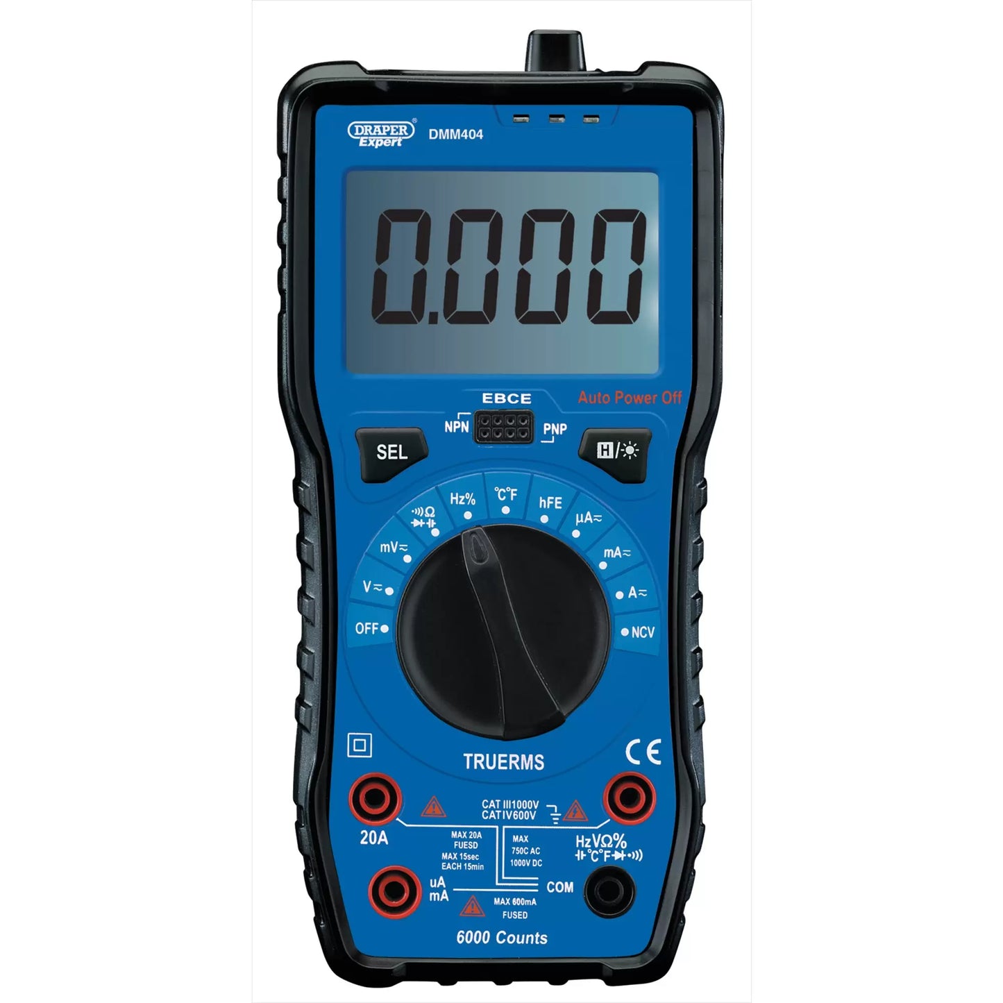 Draper Tools - 92433 - Draper Expert Auto & Manual Ranging Digital Multimeter
