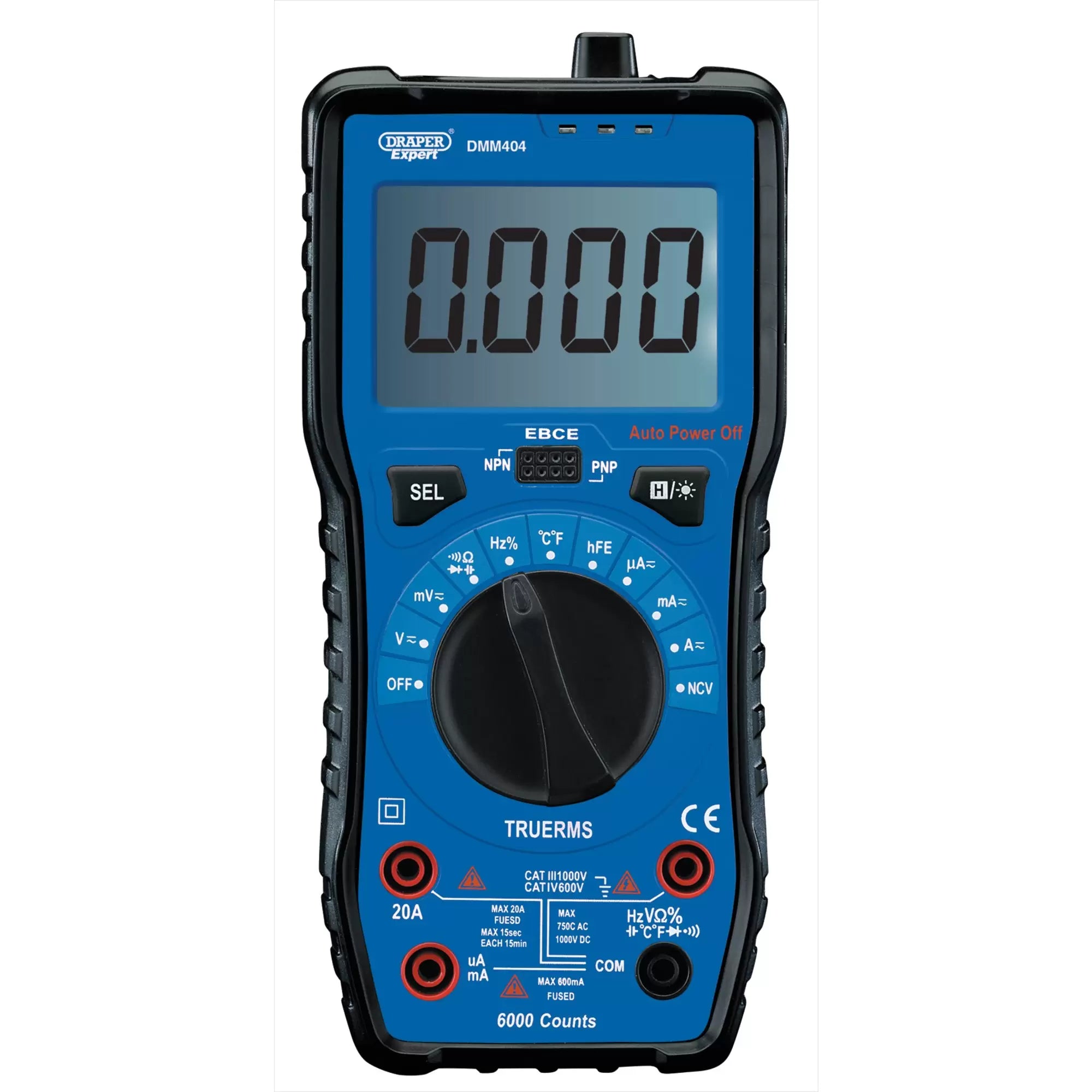 Draper Tools - 92433 - Draper Expert Auto & Manual Ranging Digital Multimeter