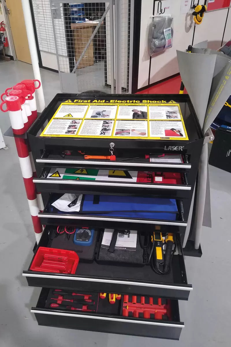 Power-TEC EV Tool Cabinet Package