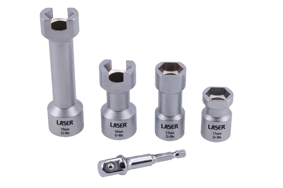 Laser - 9274 - Deep Sockets for Strut Channel 1/2"D - 5pc