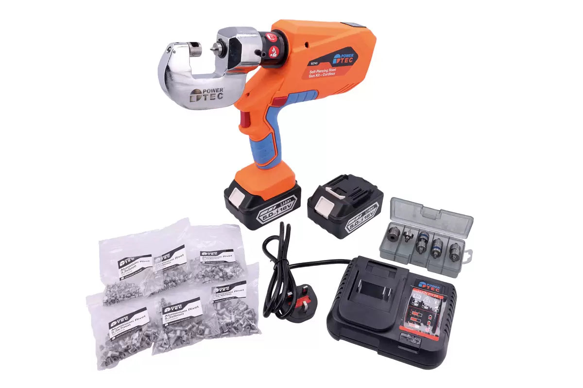 Power-TEC Self Piercing Rivet Gun