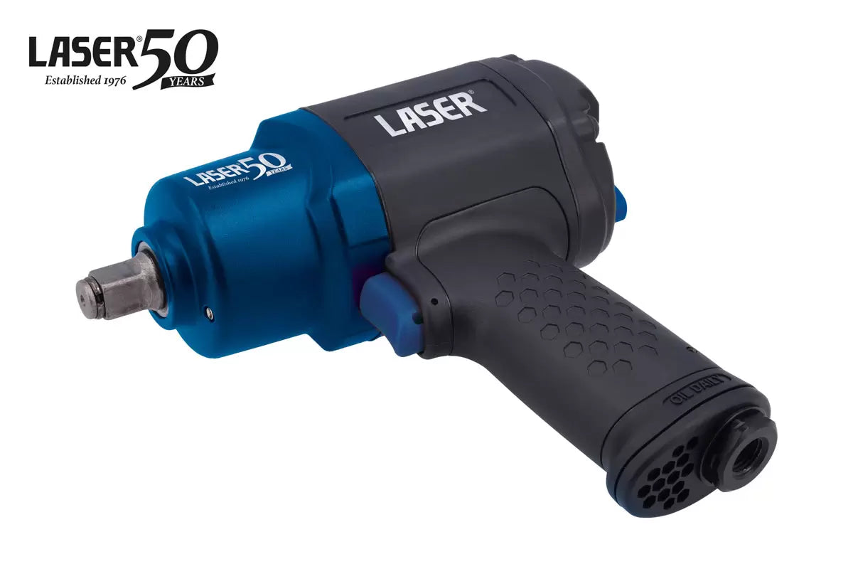 Laser 9290 Magnesium Alloy Twin Hammer Impact Wrench 1/2