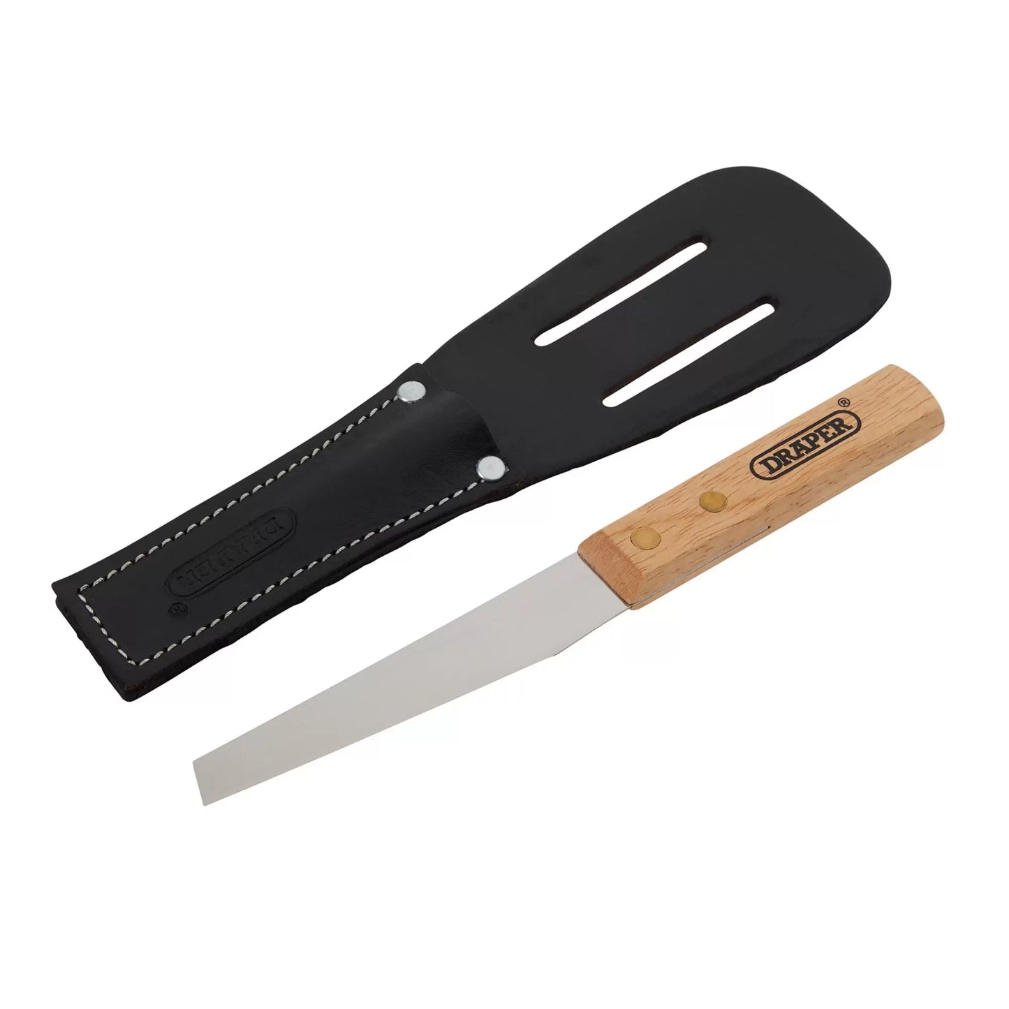 Draper Shoe or Leather Knife with Belt Holster 115mm