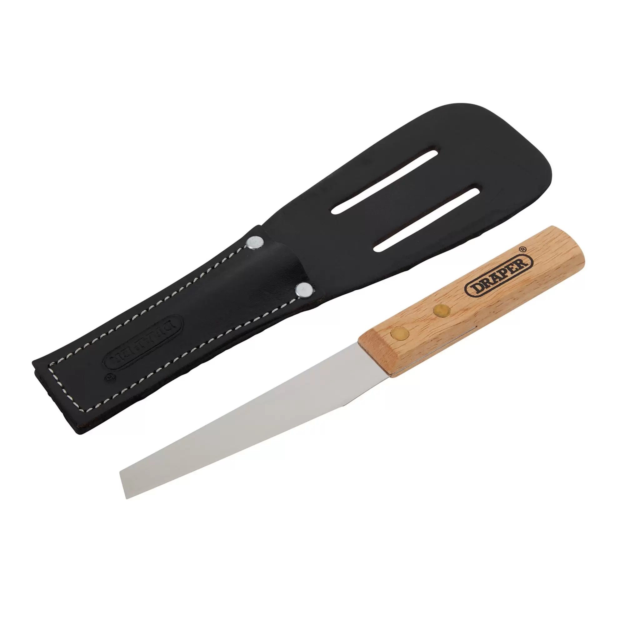 Draper Shoe or Leather Knife with Belt Holster 115mm