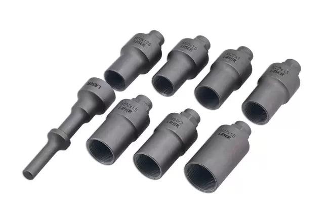 Laser - 9322 - Drive Shaft Impact Removal Adaptor Set - 8pc