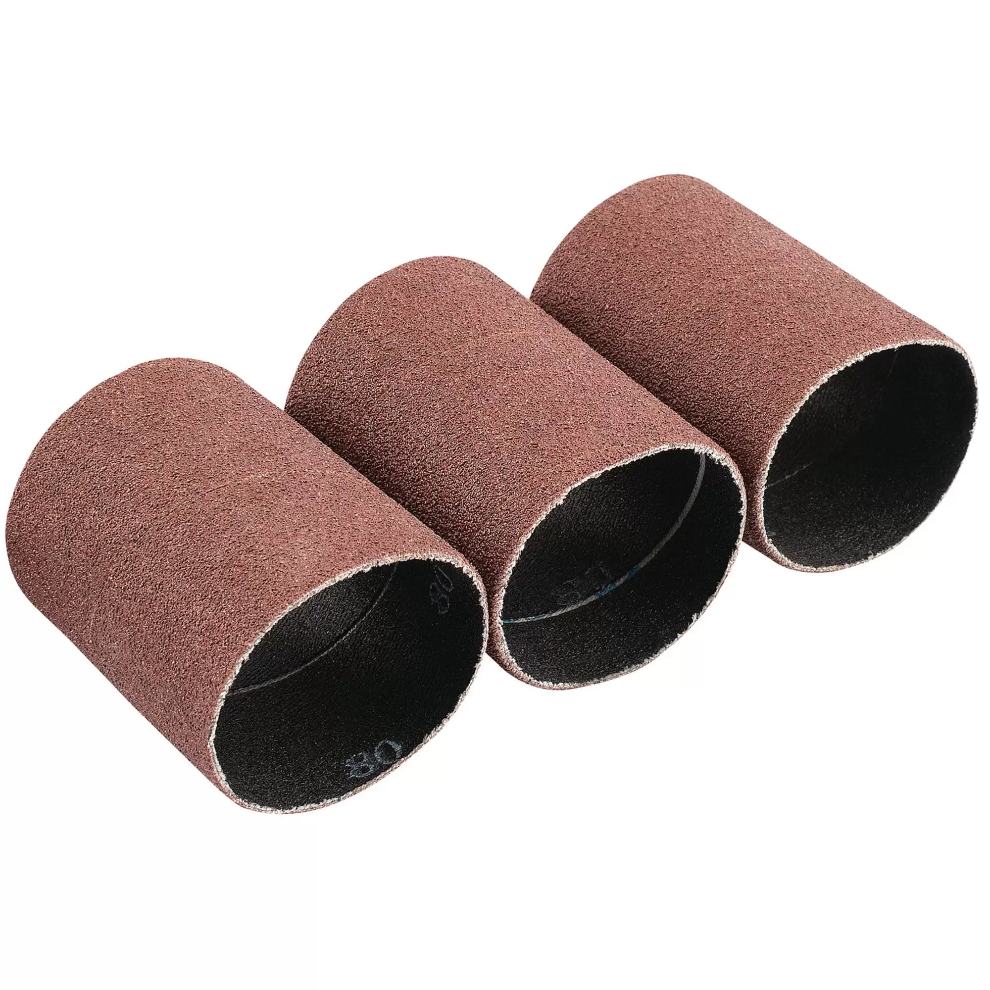 Draper Tools - 93353 - Aluminium Oxide Sanding Sleeves, 45 x 60mm, 80 Grit (Pack of 3)