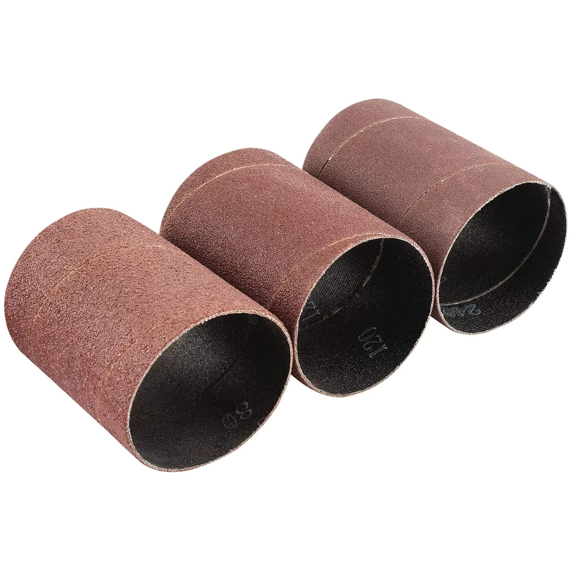 Draper Tools - 93358 - Assorted Grit Aluminium Oxide Sanding Sleeves, 45 x 60mm (Pack of 3)