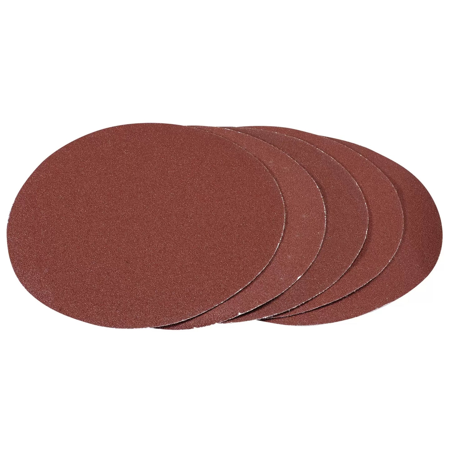 Draper Tools - 93422 - Hook and Loop Aluminium Oxide Sanding Discs, 180mm, 80 Grit (Pack of 5)