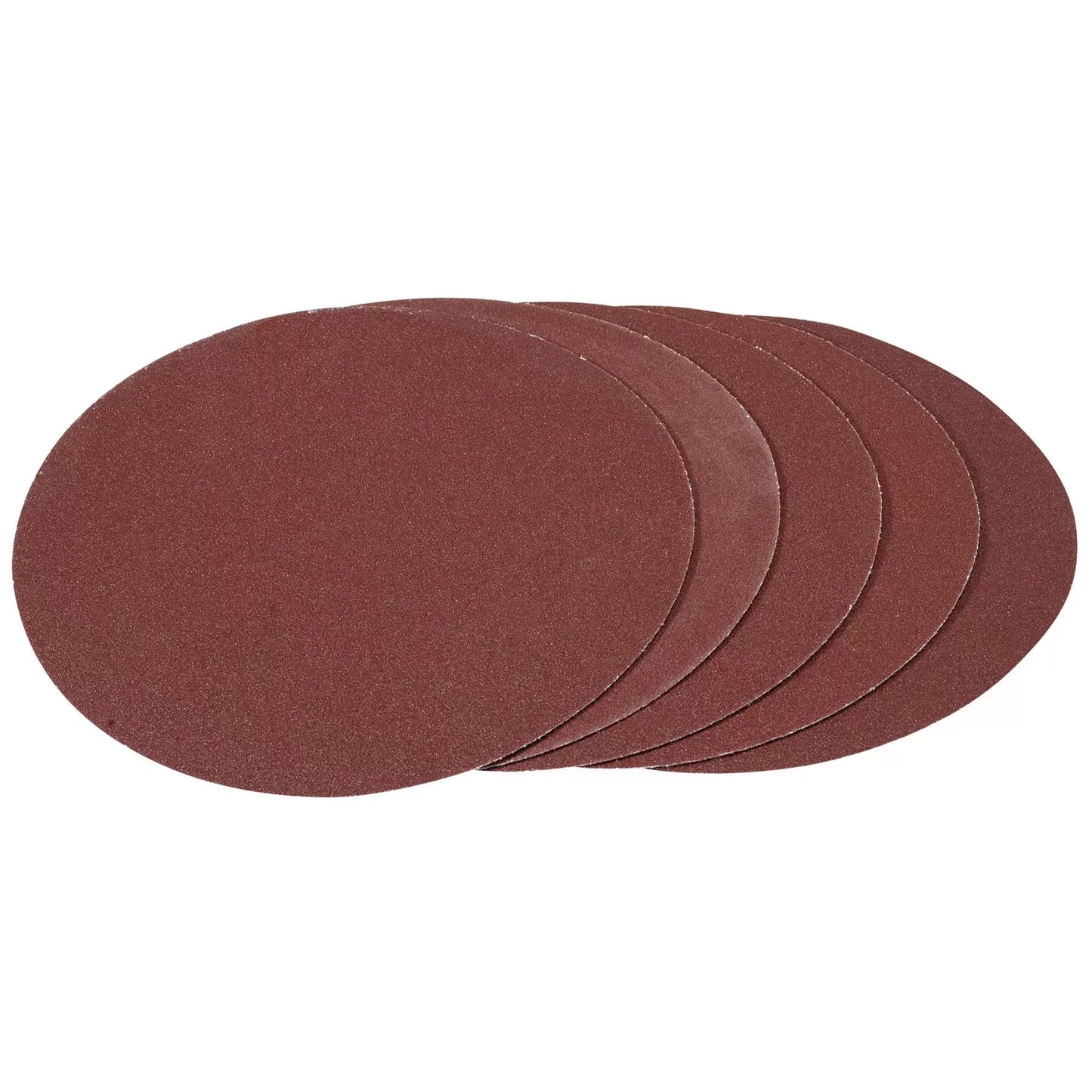 Draper Tools - 93426 - Hook and Loop Aluminium Oxide Sanding Discs, 180mm, 100 Grit (Pack of 5)