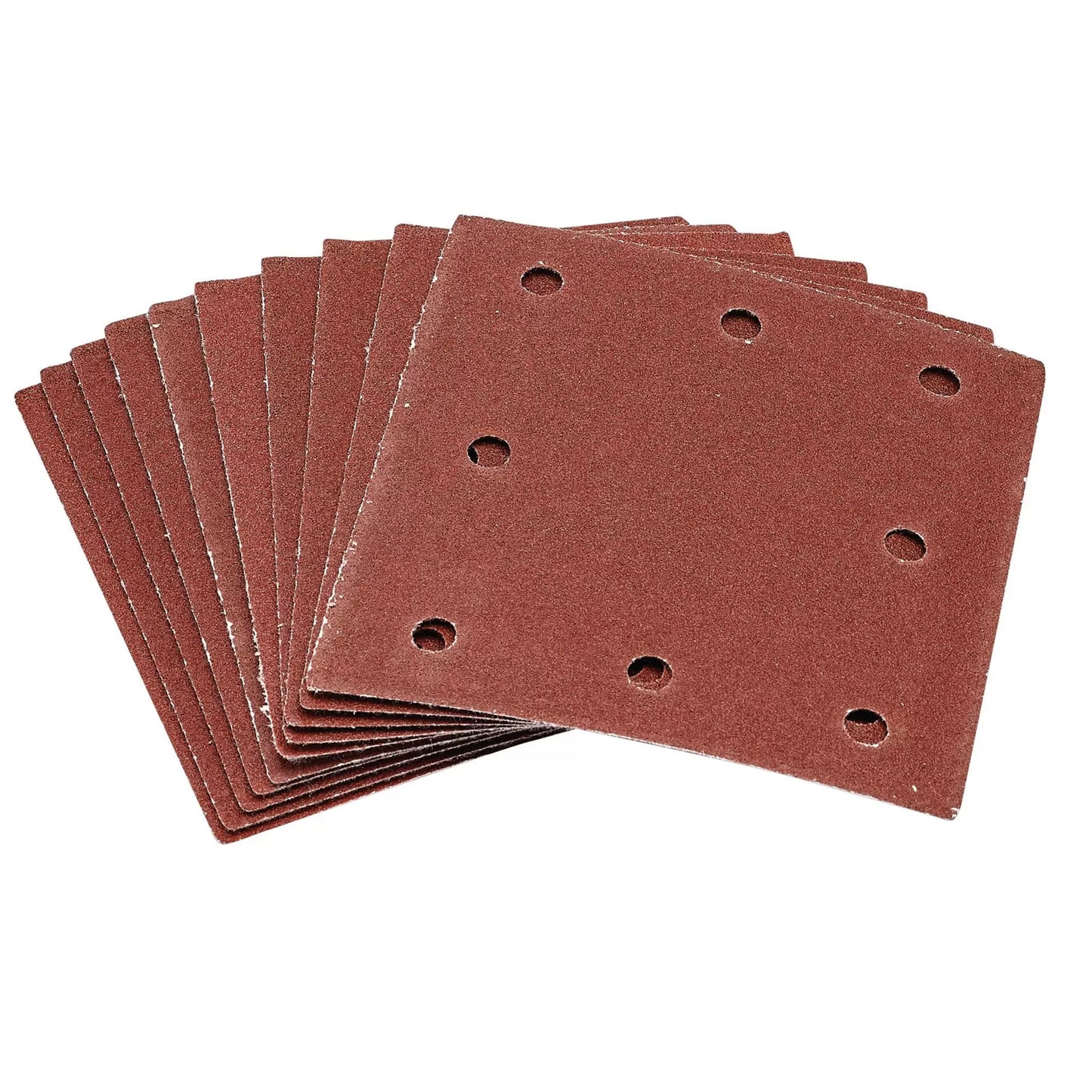 Draper Tools - 93518 - 1/4 Sanding Sheets, 105 x 115mm, 100 Grit
