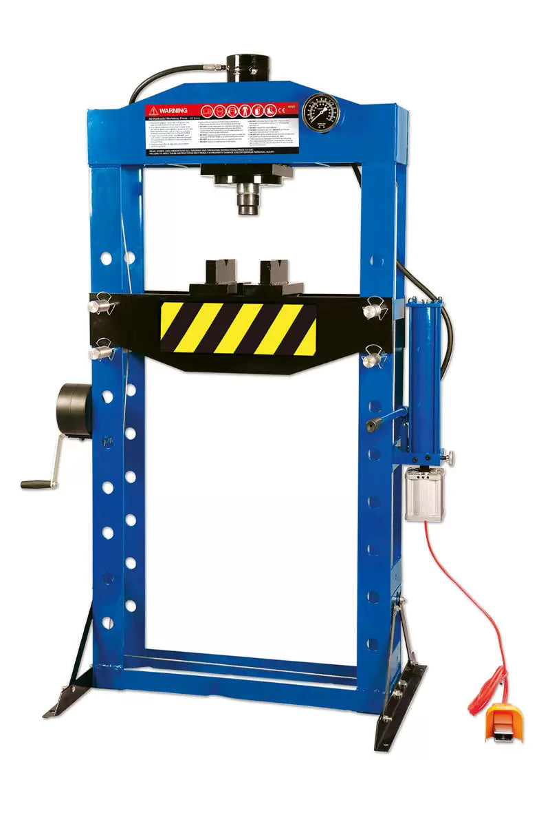 Laser - 9372 - Air-Hydraulic Workshop Press 50 Tonne