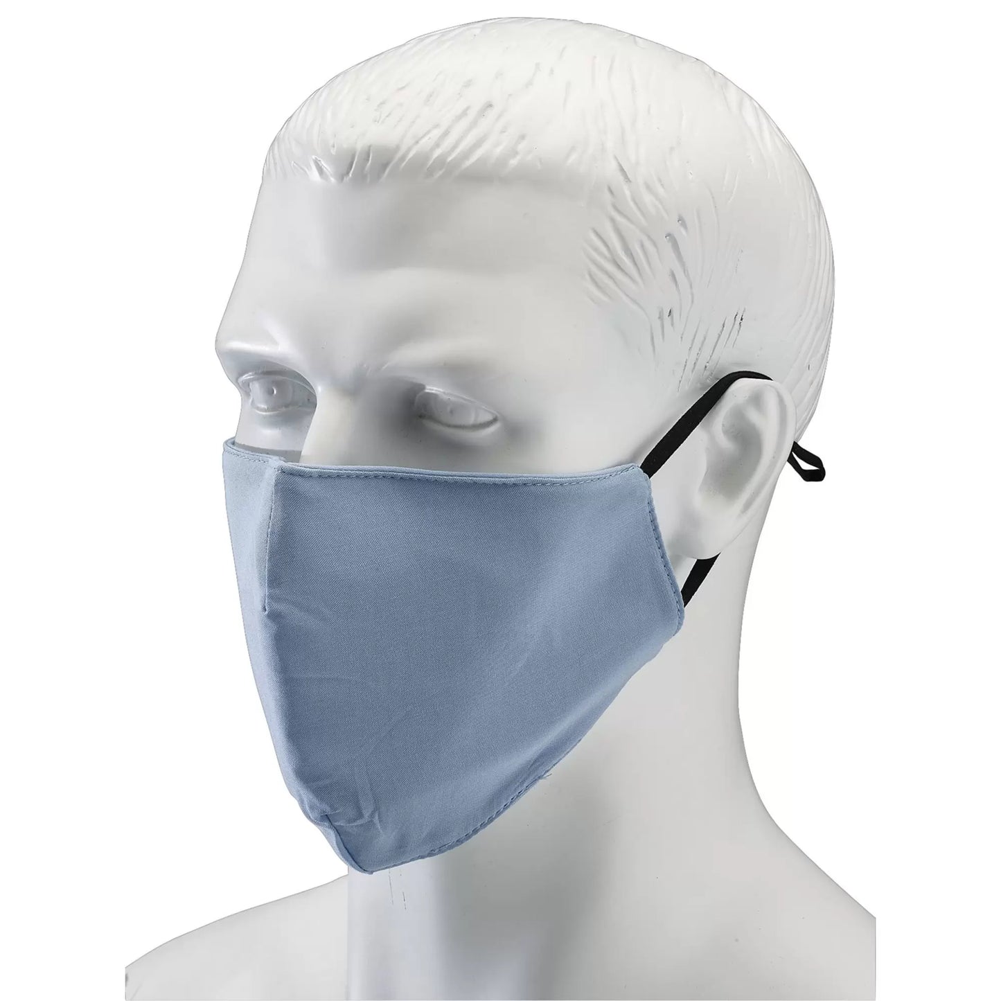 Draper Tools - 94702 - Light Fabric Reusable Face Masks, Blue (Pack of 2)