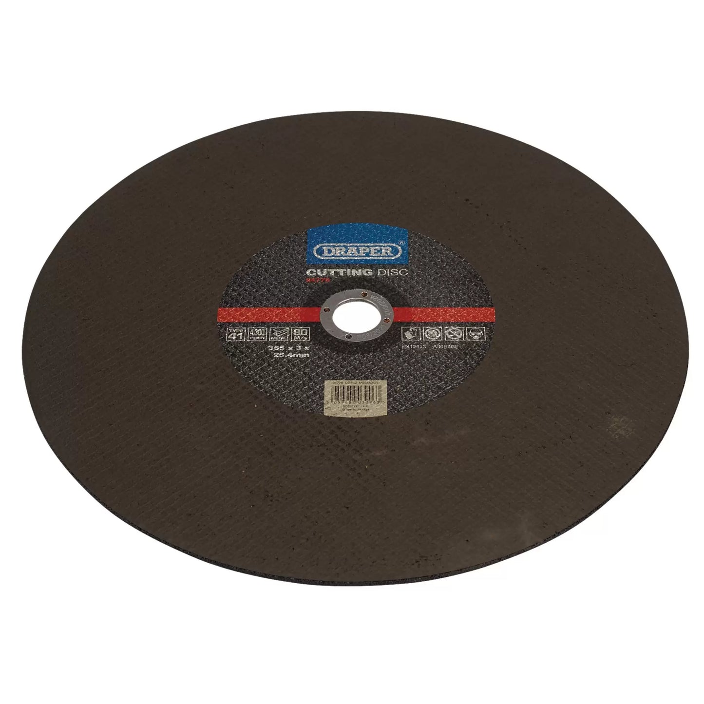 Draper Tools - 94778 - Metal Cutting Disc, 355 x 3 x 25.4mm