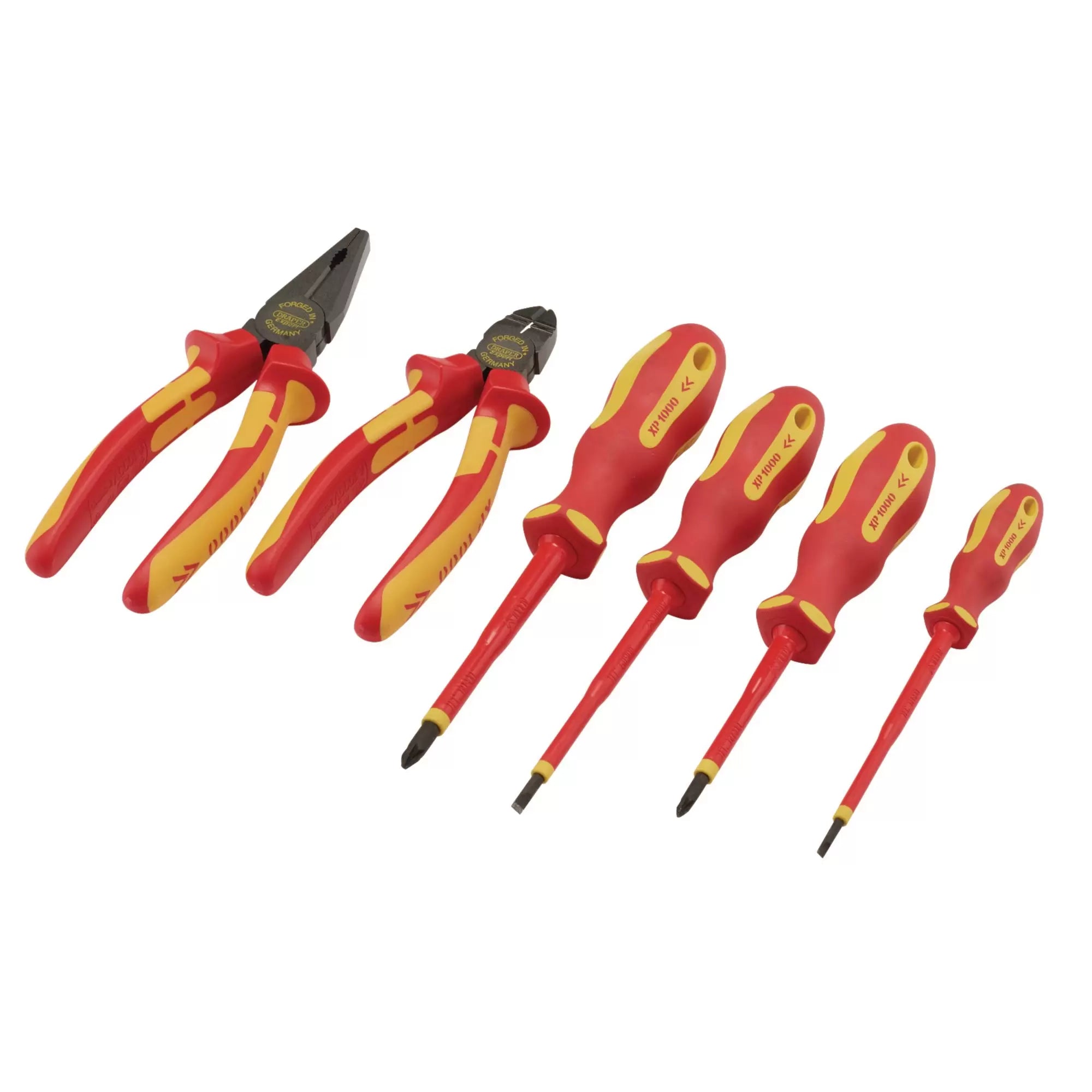 Draper Tools - 94848 - XP1000® VDE Screwdriver and Pliers Set (6 Piece)