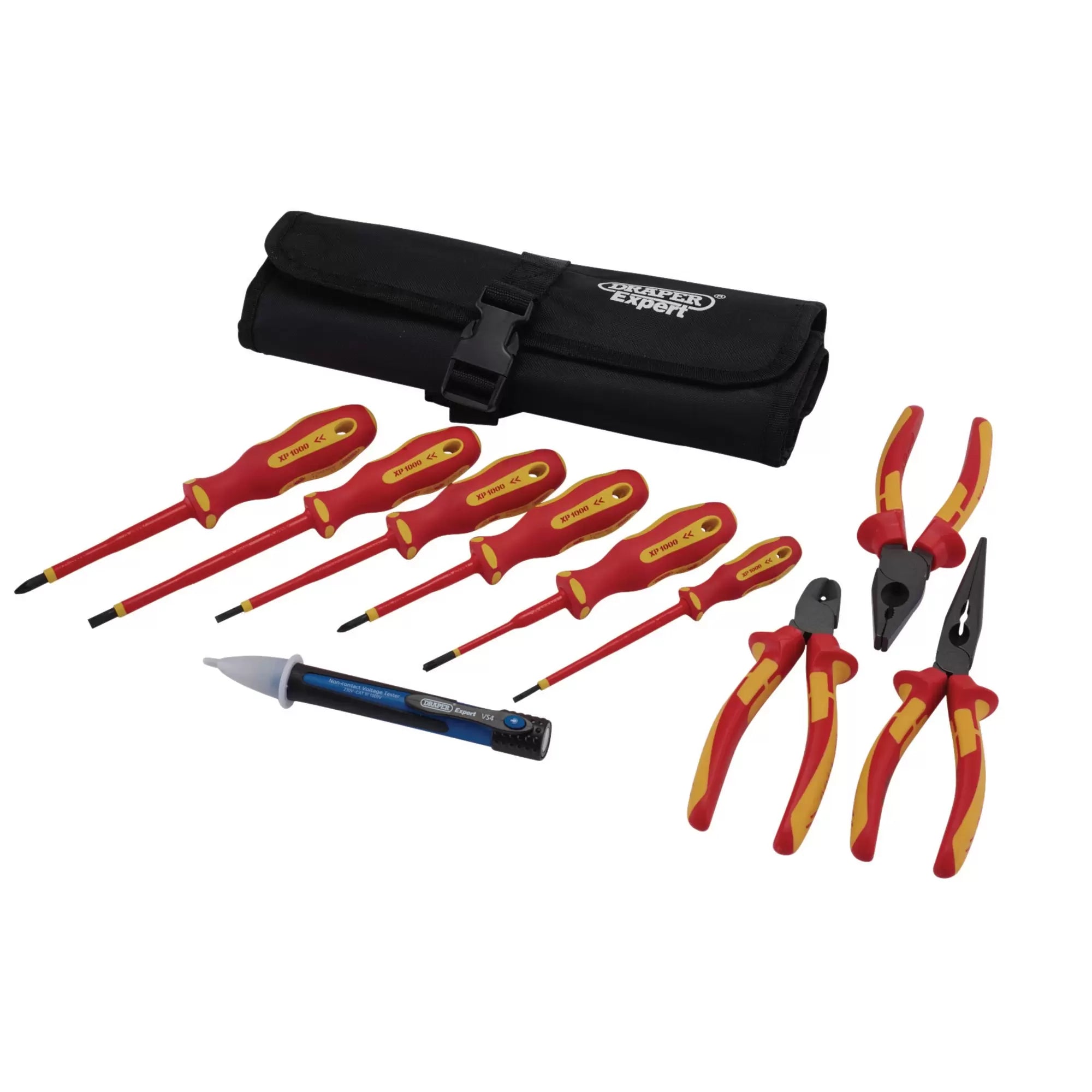 Draper Tools - 94852 - XP1000® VDE Electrical Tool Kit (10 Piece)