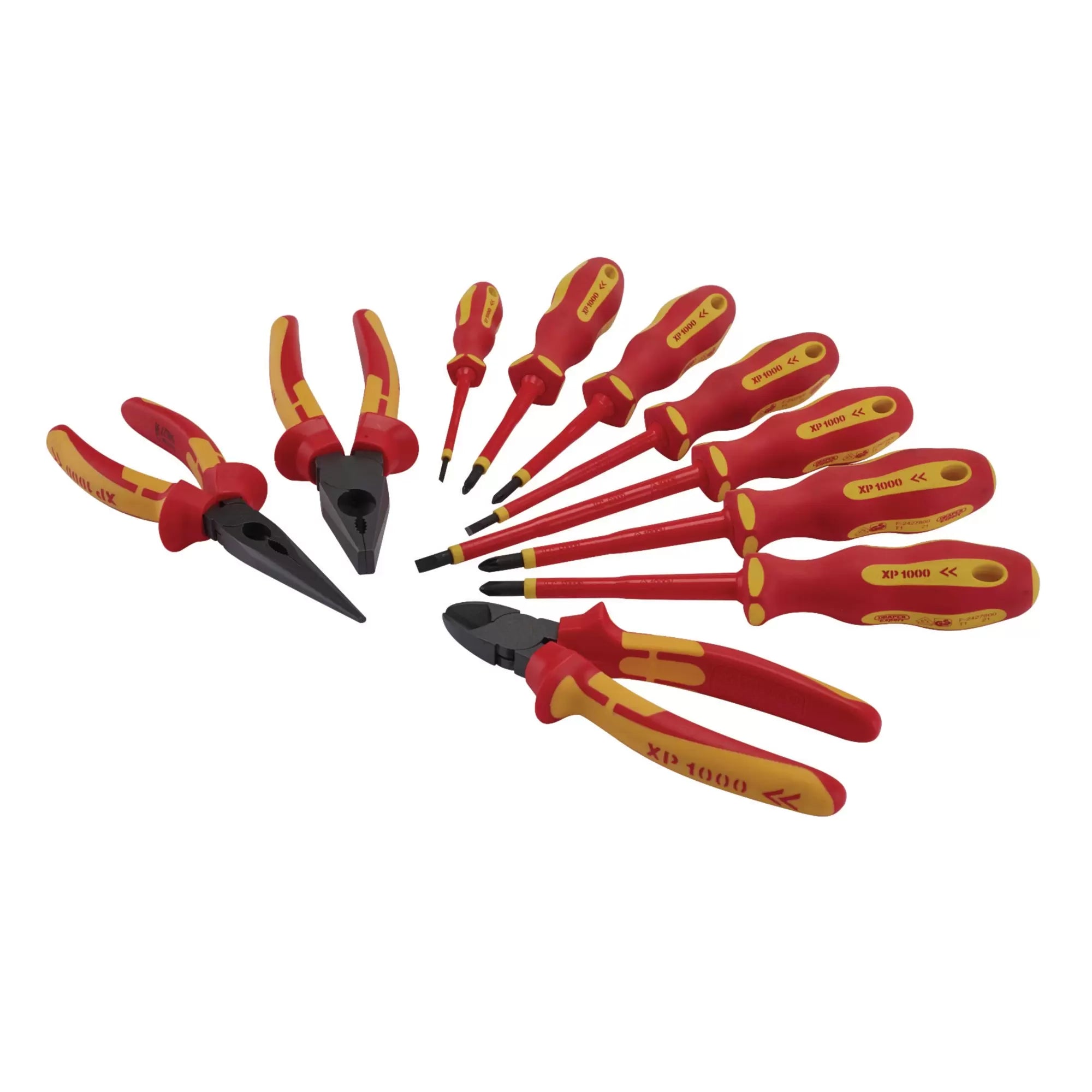 Draper Tools - 94859 - XP1000® VDE Screwdriver and Pliers Set (10 Piece)
