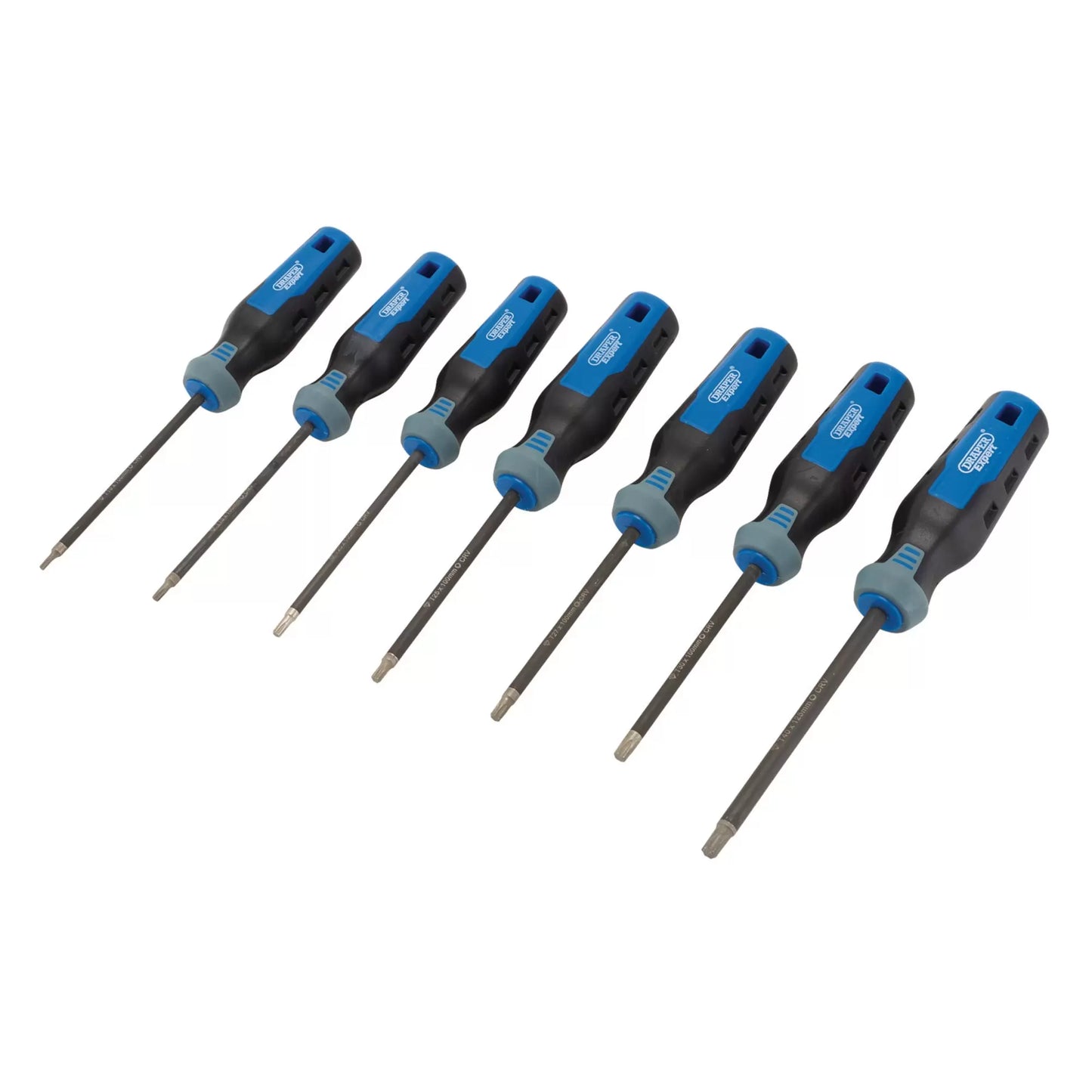 Draper Tools - 95164 - Draper Expert TX-STAR Diamond Tipped Screwdriver Set (7 Piece)