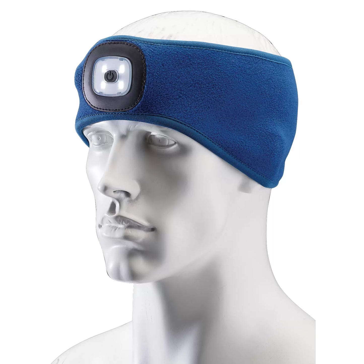 Draper Tools - 95171 - Headband with USB Rechargeable LED Torch, 1W, Blue, One Size