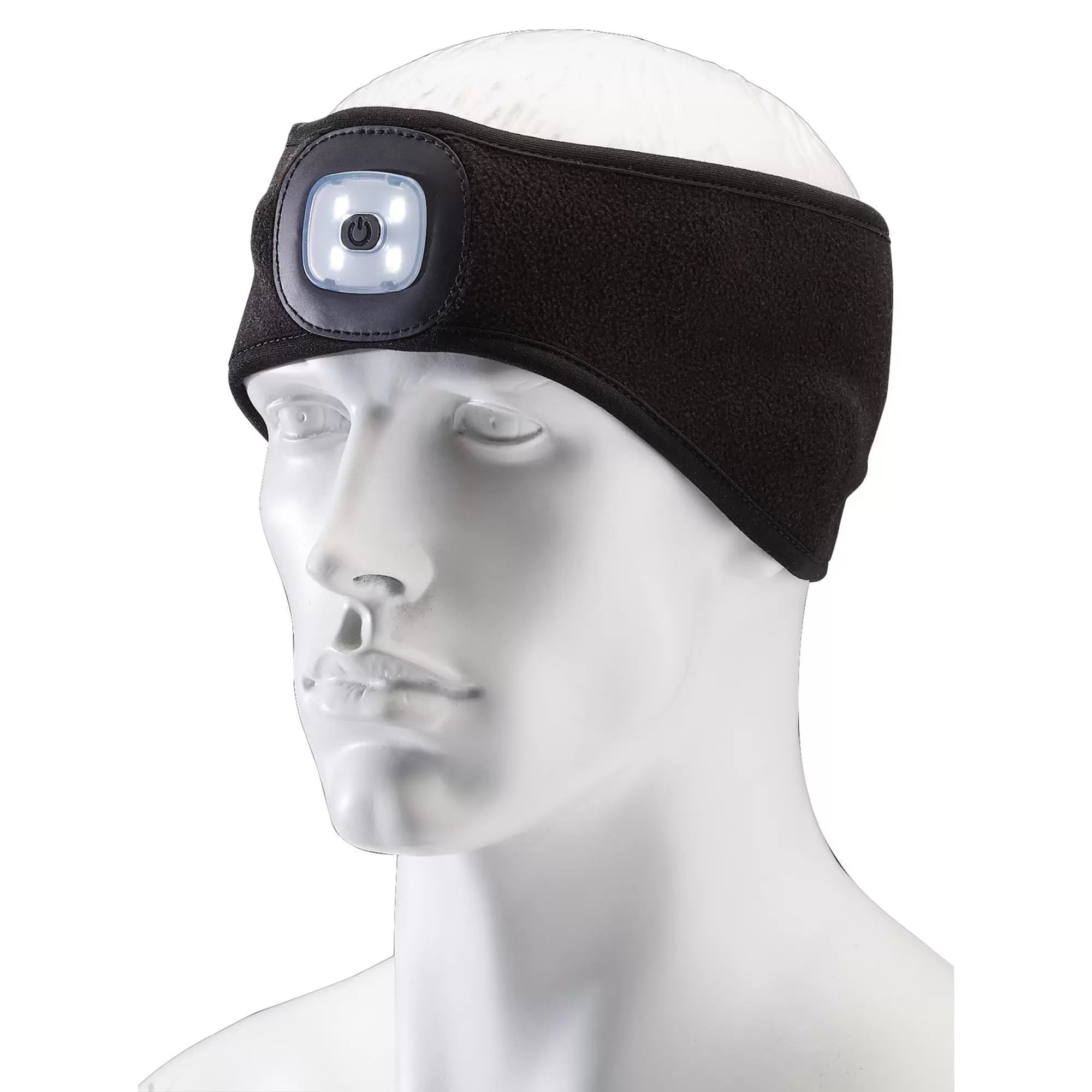 Draper Tools - 95172 - Headband with USB Rechargeable LED Torch, 1W, Black, One Size