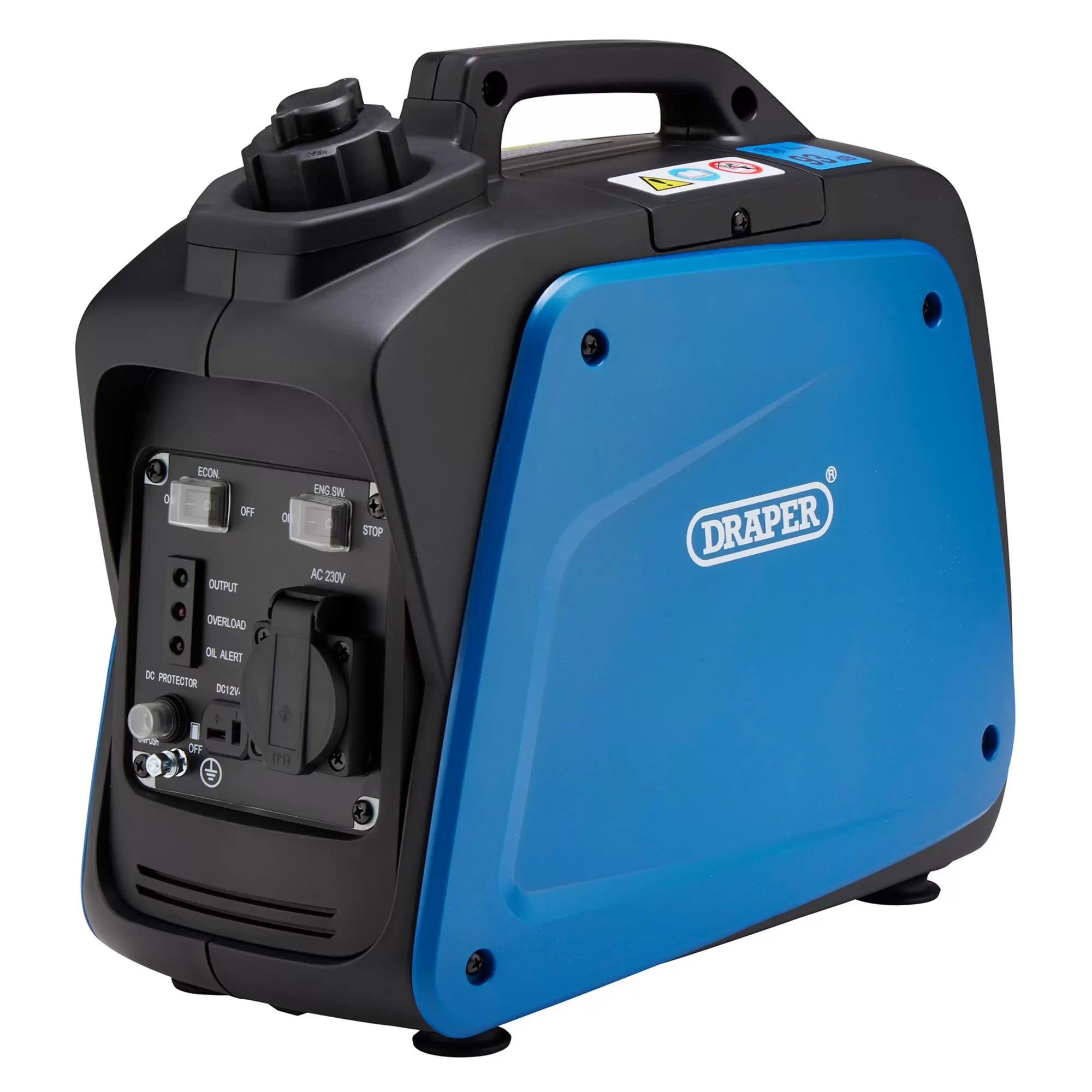 Draper Tools - 95176 - Petrol Inverter Generator, 700W