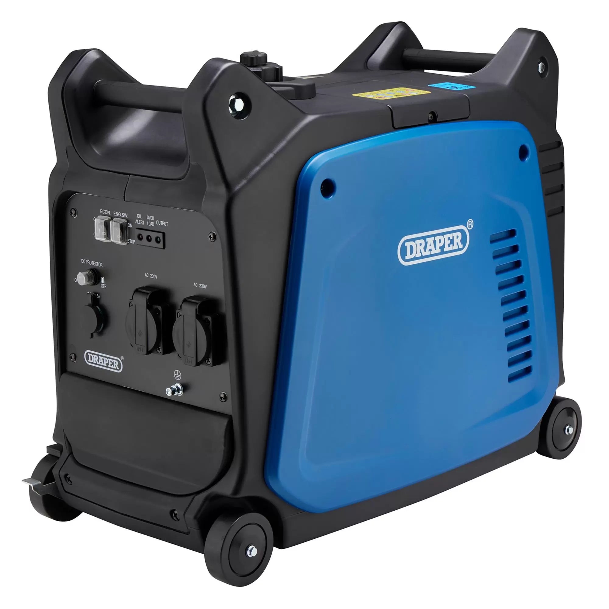 Draper Tools - 95198 - Petrol Inverter Generator, 2800W