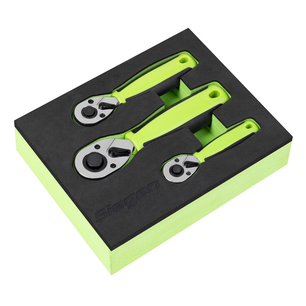 Stubby Ratchet Wrench Set 3pc [S01330]