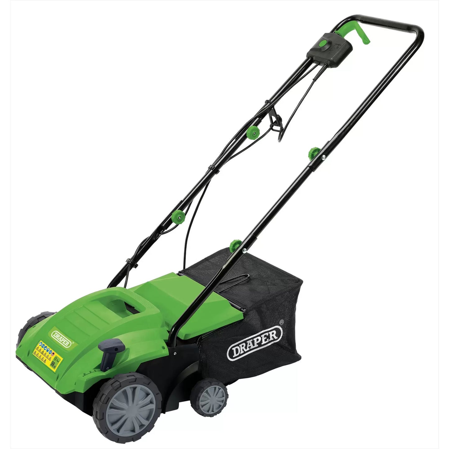 Draper Tools - 97921 - 230V 2-in-1 Lawn Aerator and Scarifier, 320mm, 1500W