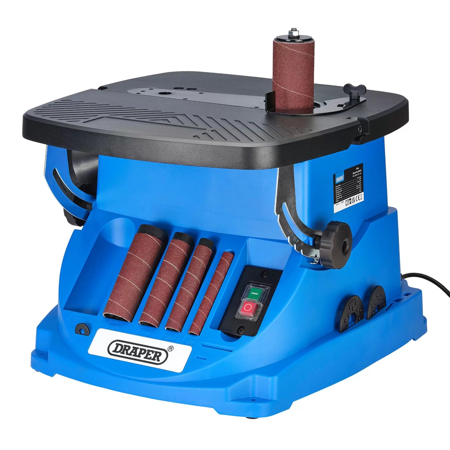 Draper Tools - 98425 - 230V Oscillating Spindle and Belt Sander, 450W