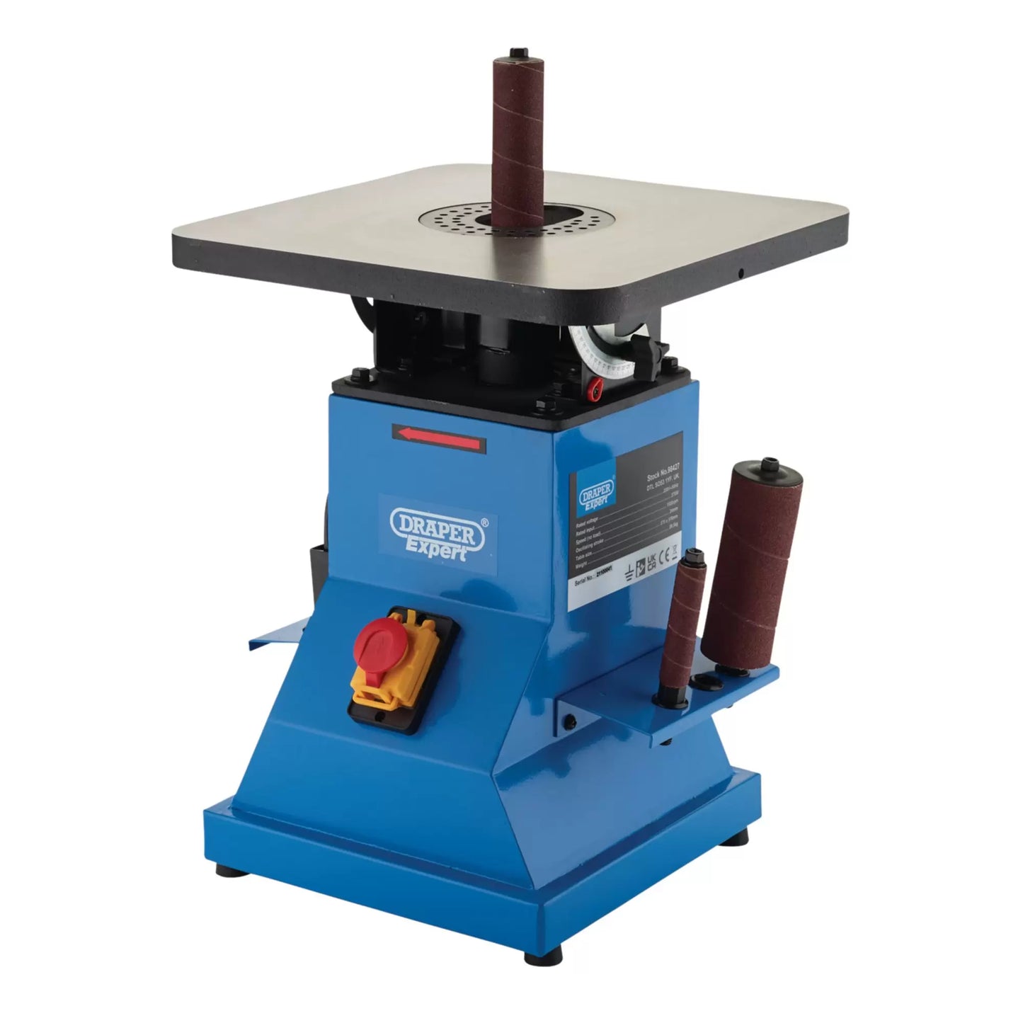 Draper Tools - 98427 - Draper Expert 230V Oscillating Spindle Sander, 370W