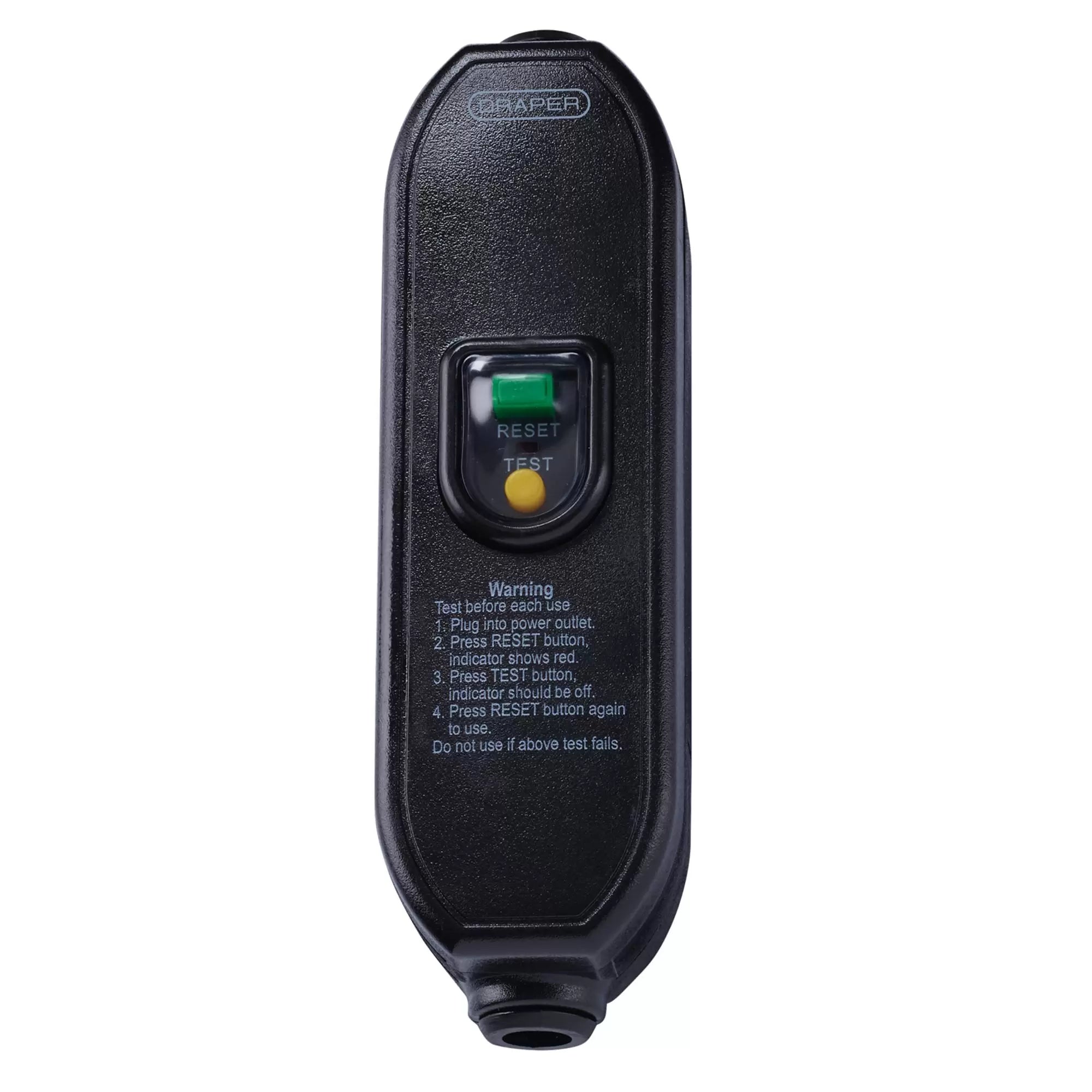 Draper Tools - 98440 - 230V In-line RCD Adaptor, 16A