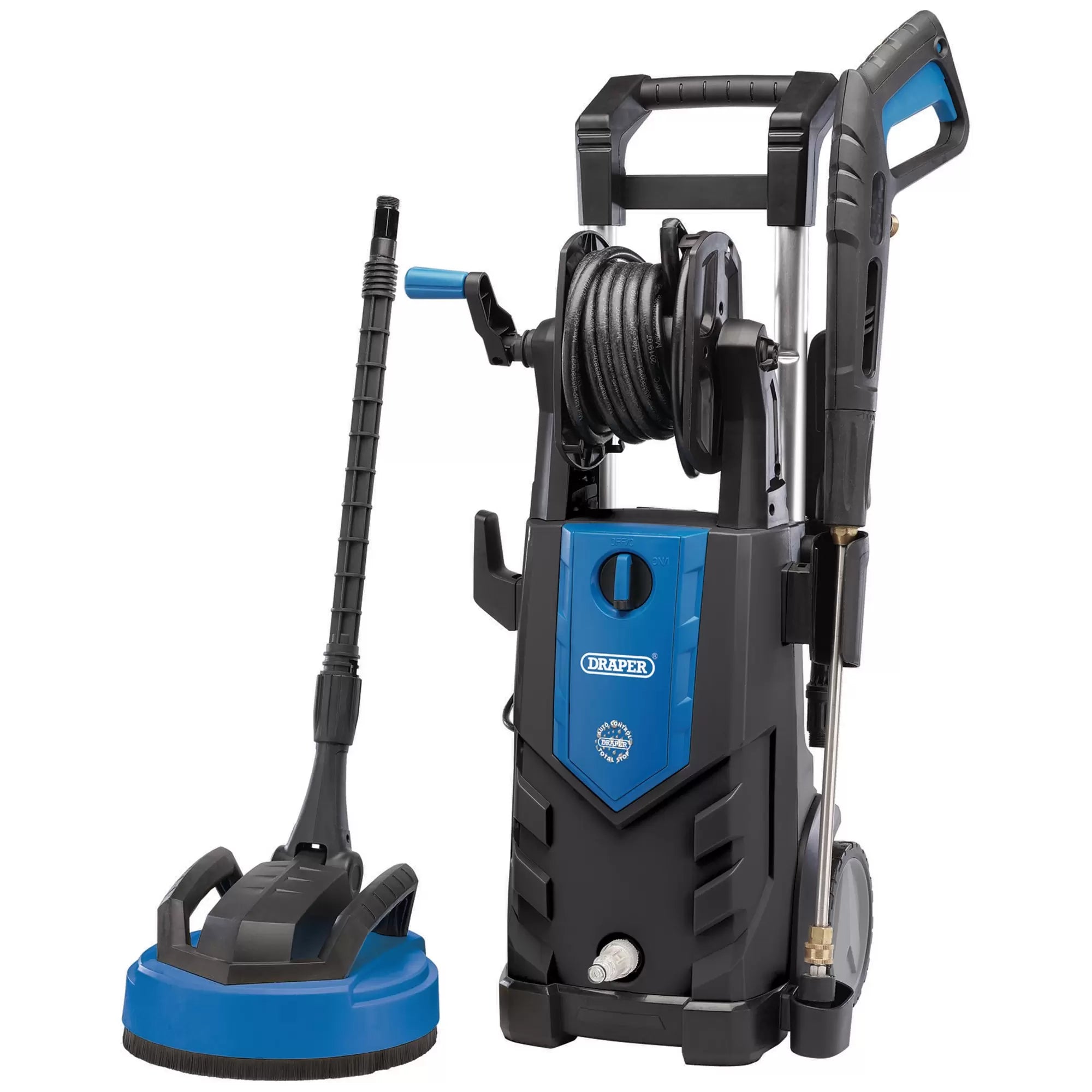 Draper Tools - 98678 - 230V Pressure Washer, 2100W, 165bar