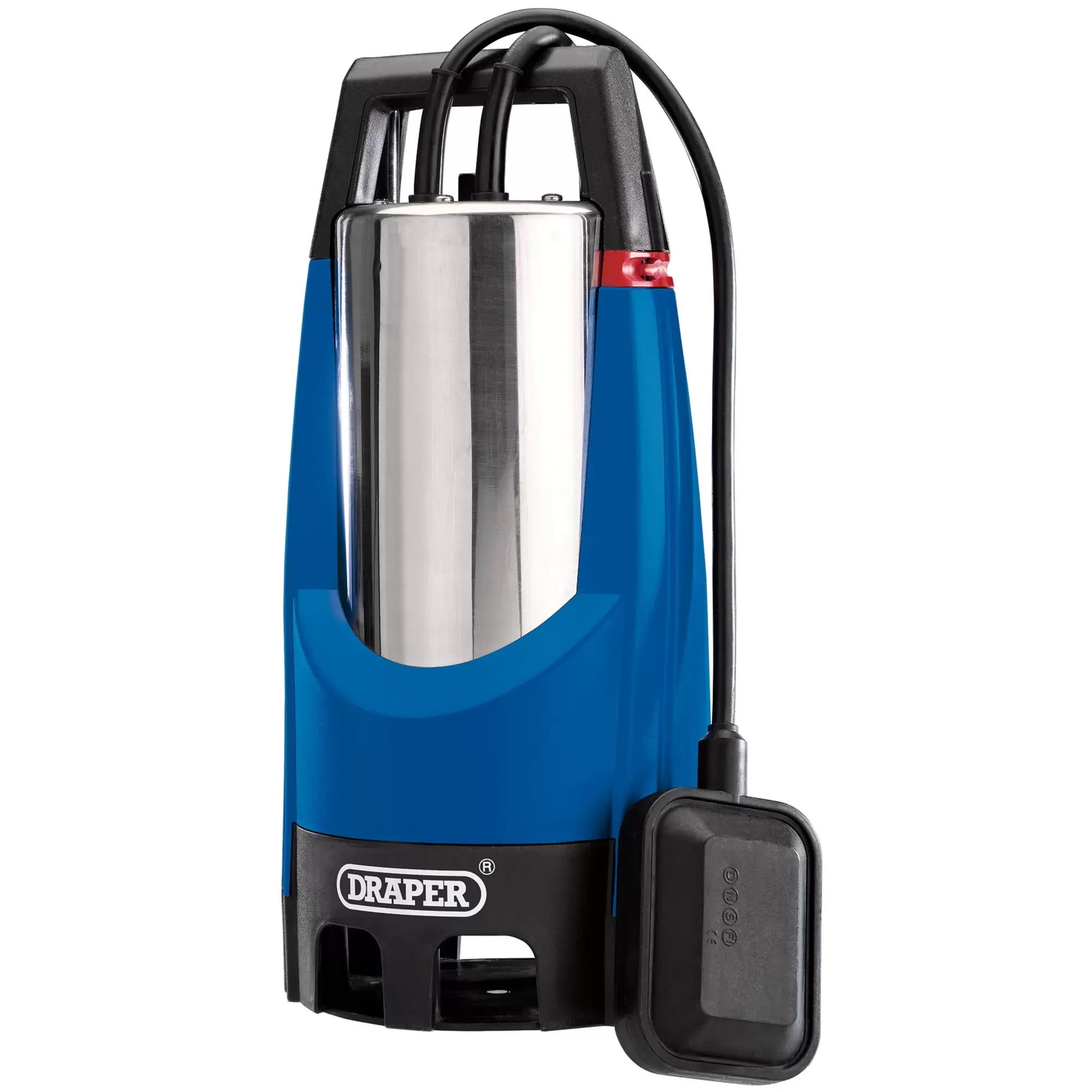 Draper Tools - 98914 - 230V Submersible Dirty Water Pump with Float Switch, 280L/min, 850W