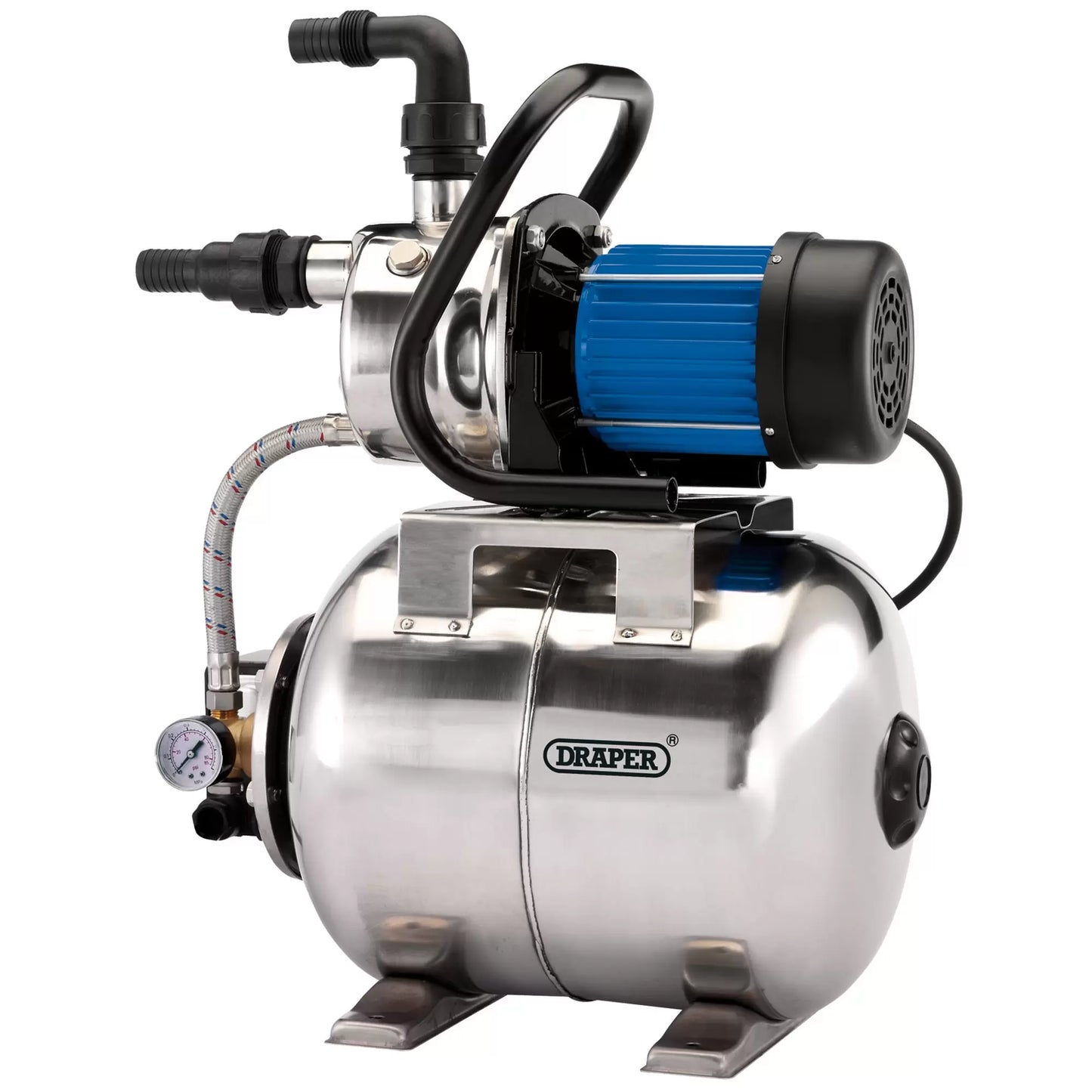 Draper Tools - 98915 - Stainless Steel Booster Pump, 50L/min, 800W