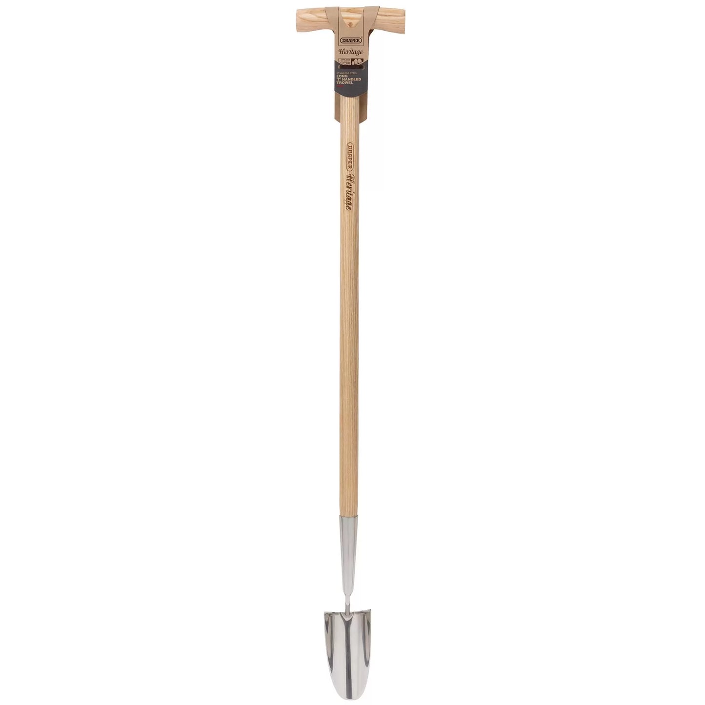 Draper Tools - 99032 - Draper Heritage Stainless Steel Trowel With Ash Long Handle