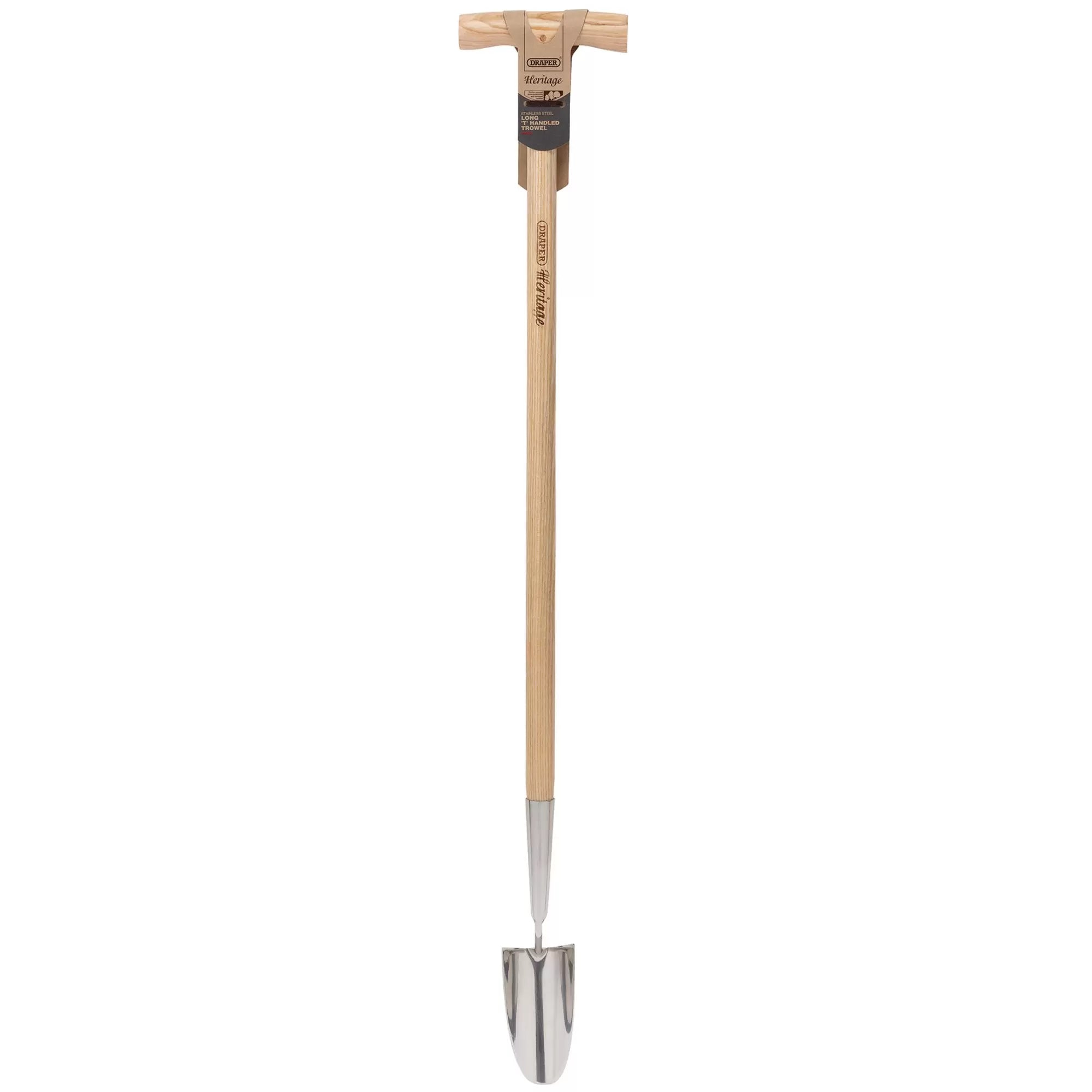 Draper Tools - 99032 - Draper Heritage Stainless Steel Trowel With Ash Long Handle