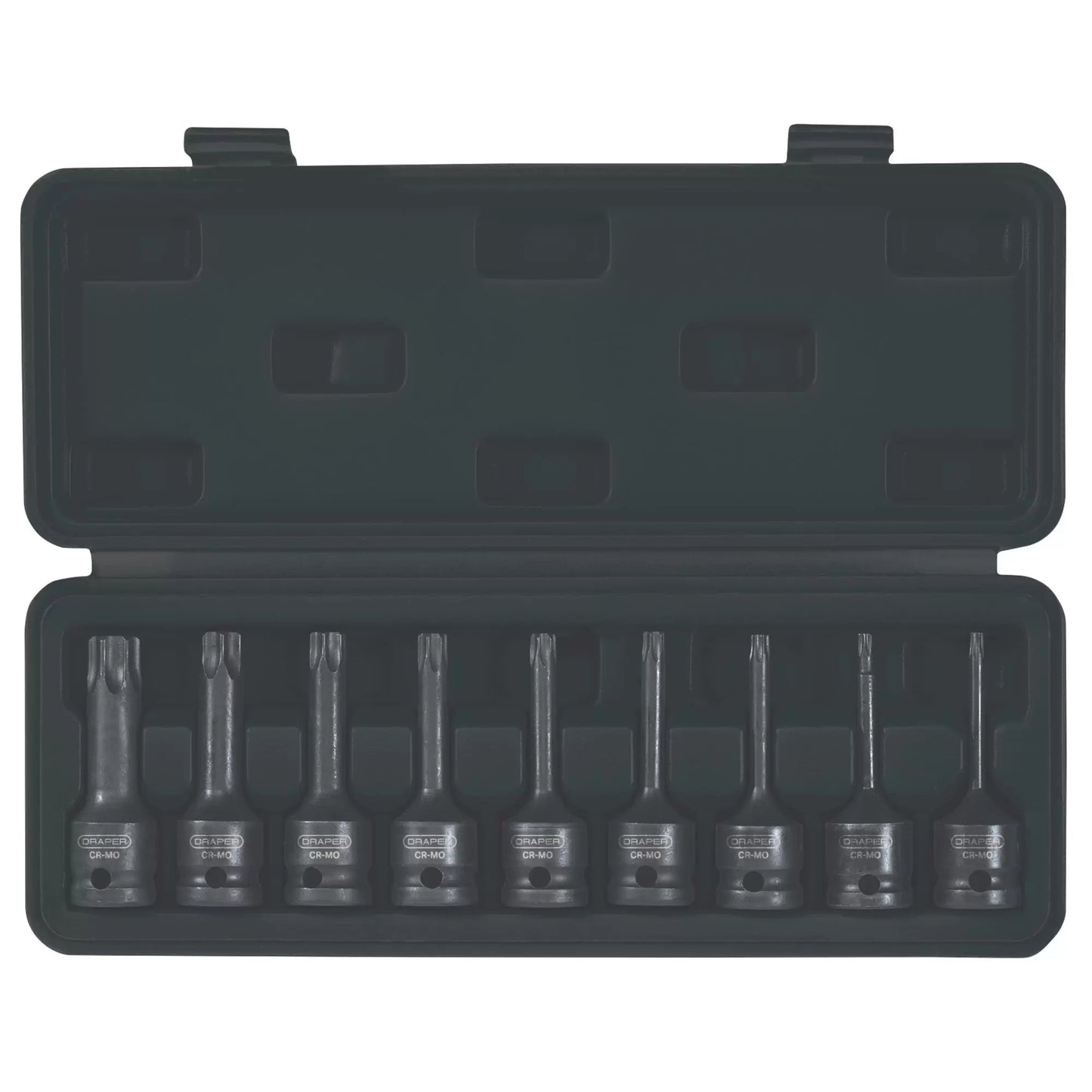 Draper Tools - 99184 - Draper Expert TX-STAR® Socket Bit Set, 1/2" Sq. Dr. (9 Piece)