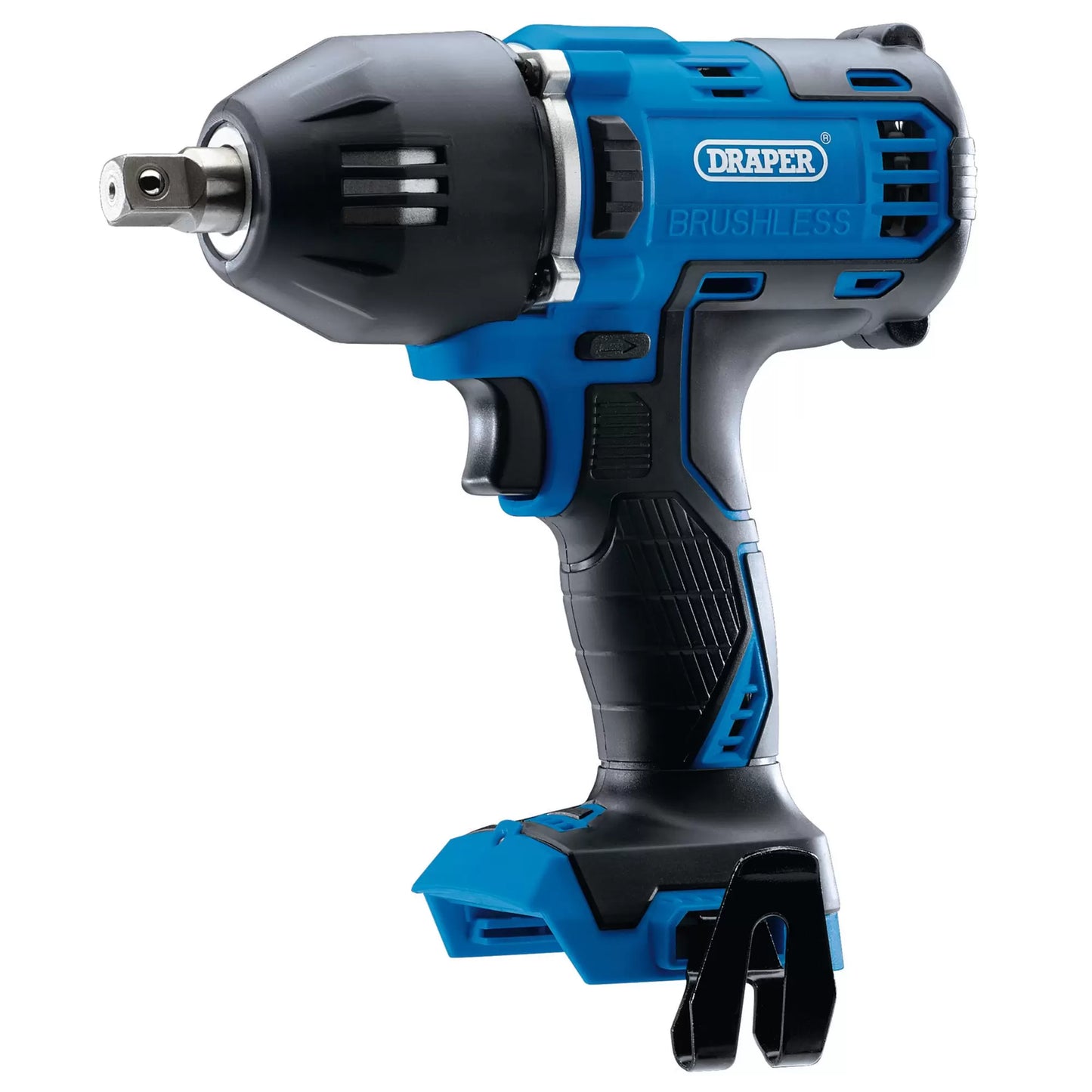 Draper Tools - 99250 - D20 20V Brushless Mid-Torque Impact Wrench, 1/2" Sq. Dr., 400Nm (Sold Bare)