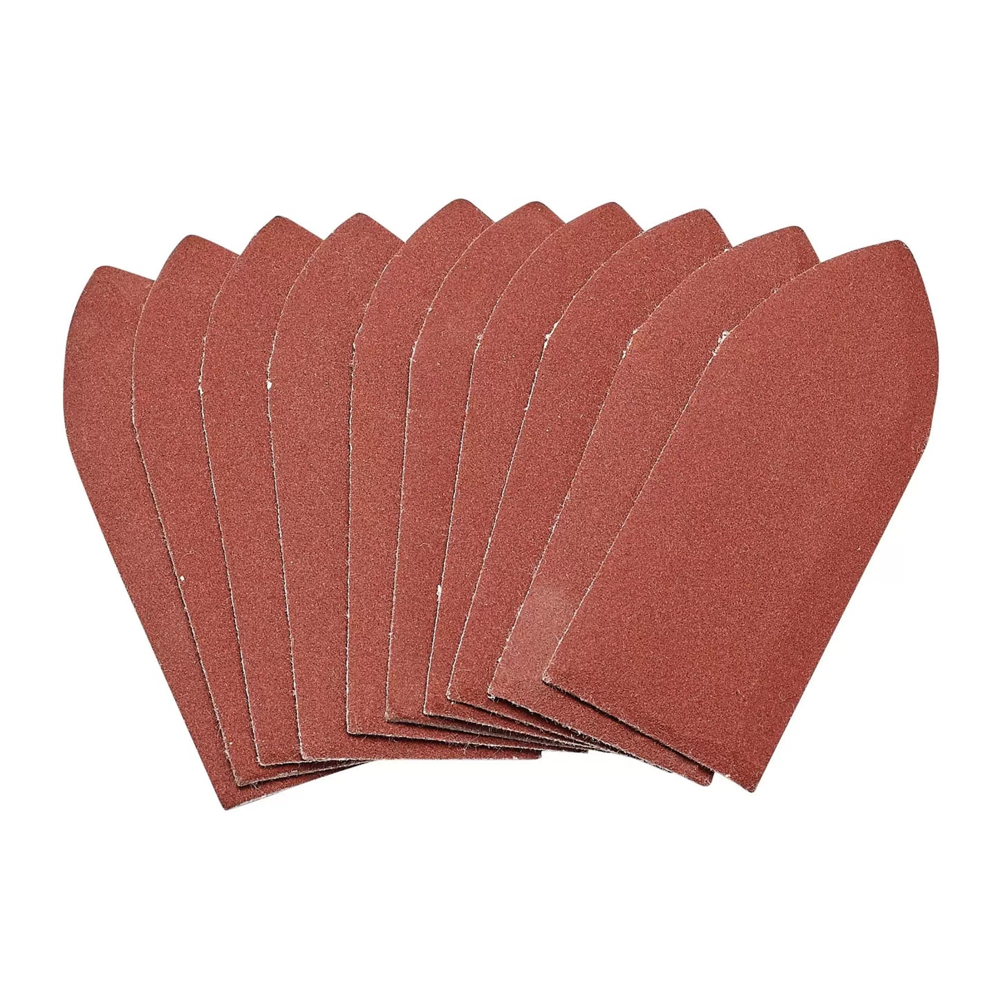Draper Tools - 99263 - Hook and Loop Aluminium Oxide Sanding Sheets, 32 x 92mm, 240 Grit (Pack of 10)