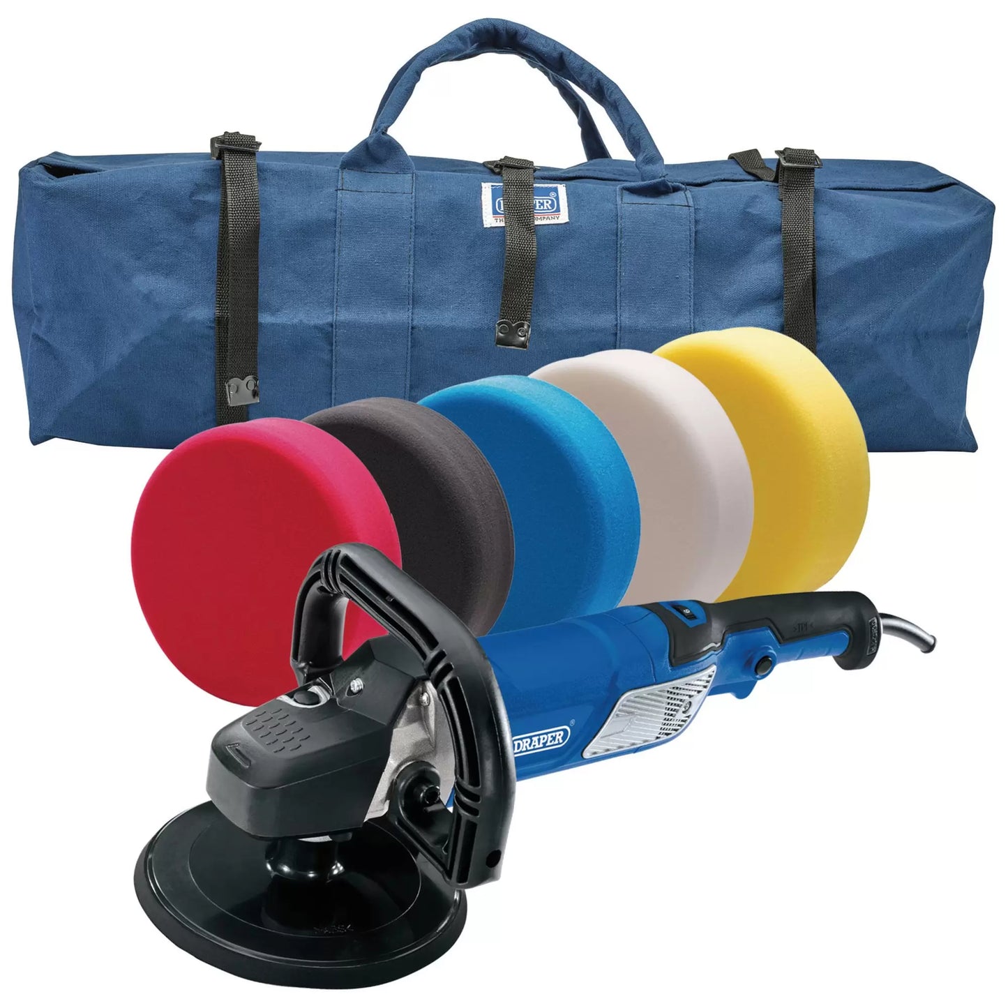 Draper Tools - 99374 - Dual Function Polisher Kit, 180mm