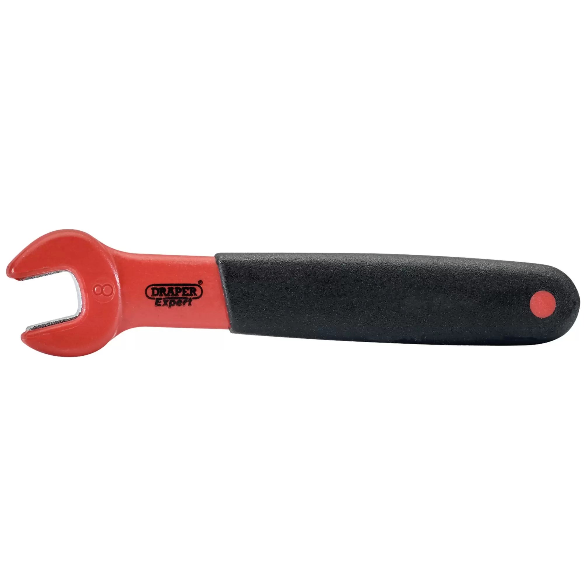 Draper Tools - 99466 - Draper Expert VDE Approved Fully Insulated Open End Spanner, 8mm