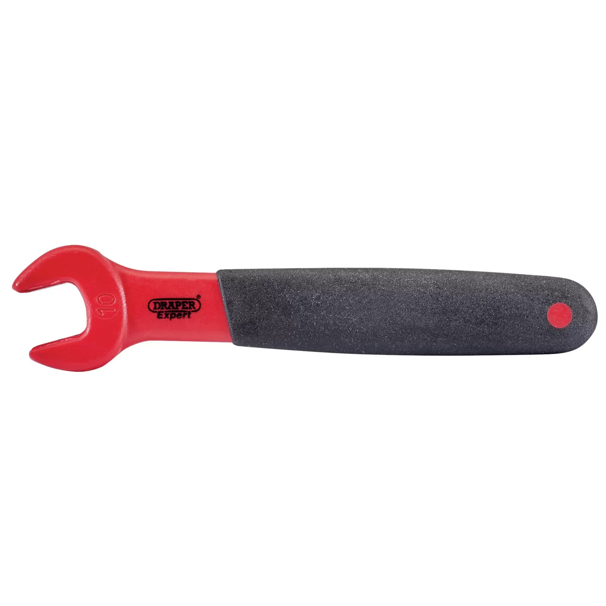 Draper Tools - 99468 - Draper Expert VDE Approved Fully Insulated Open End Spanner, 10mm