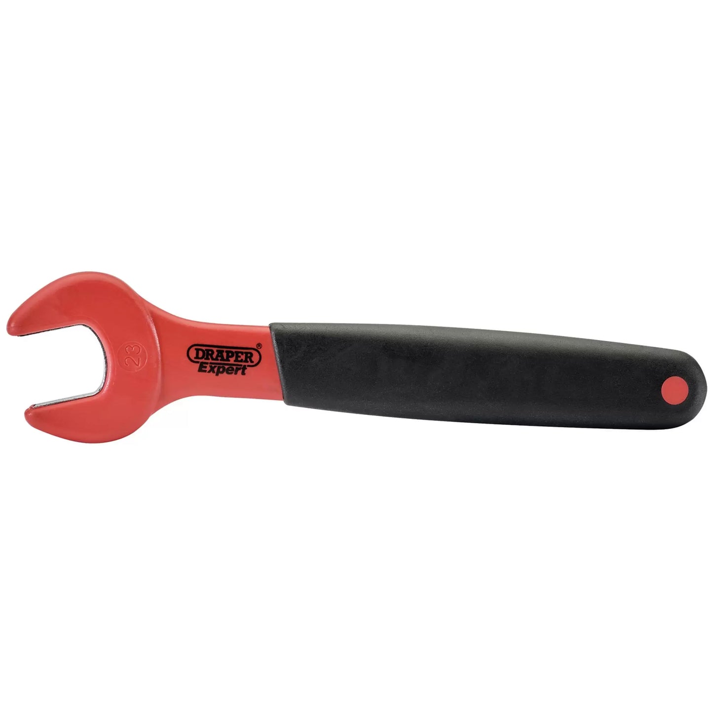 Draper Tools - 99481 - Draper Expert VDE Approved Fully Insulated Open End Spanner, 23mm