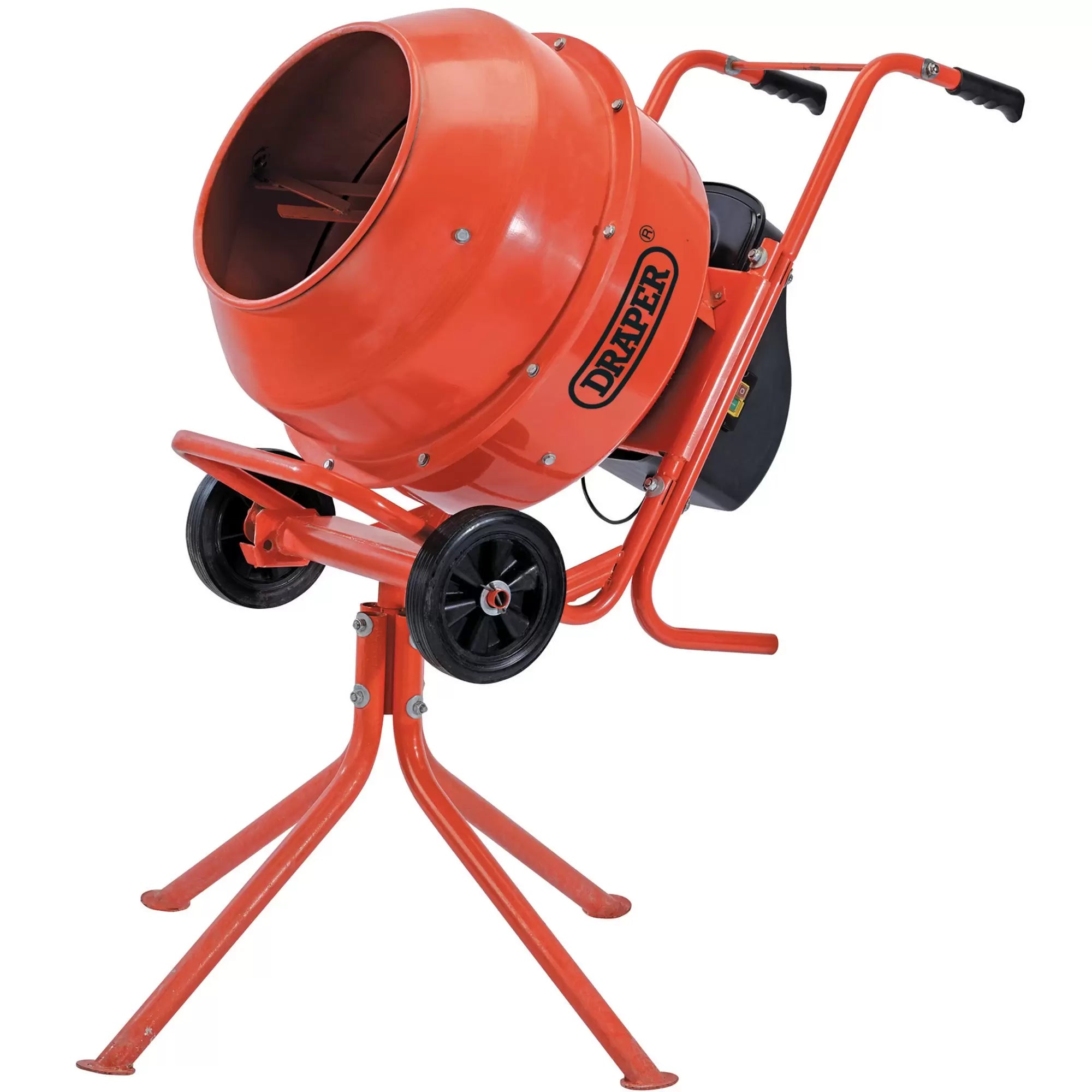 Draper Tools - 99511 - 230V Cement Mixer, 160L, Full Assembly Required